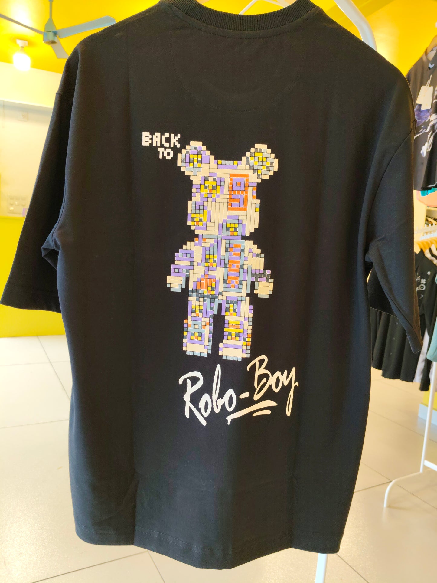 NEXT Printed Oversized Fit Round Neck T-shirt (Medium)