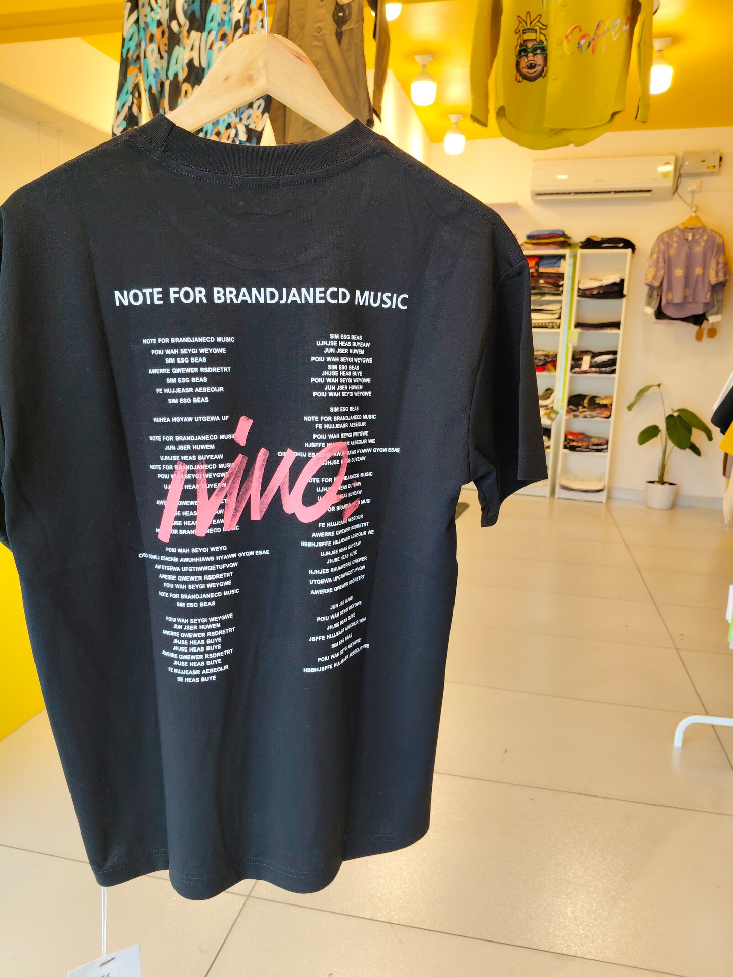 NEXT Printed Oversized Fit Round Neck T-shirt (Large)