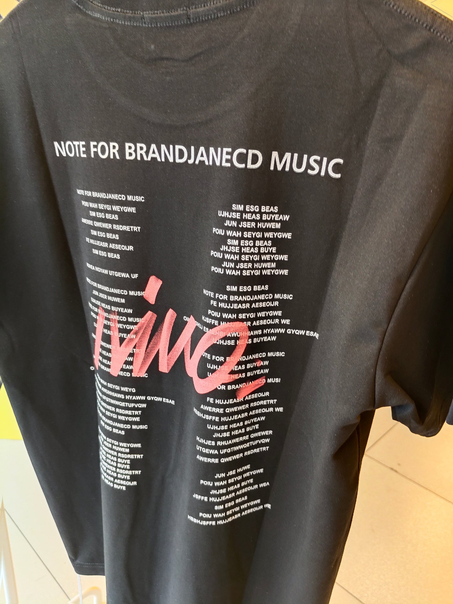 NEXT Printed Oversized Fit Round Neck T-shirt (Large)