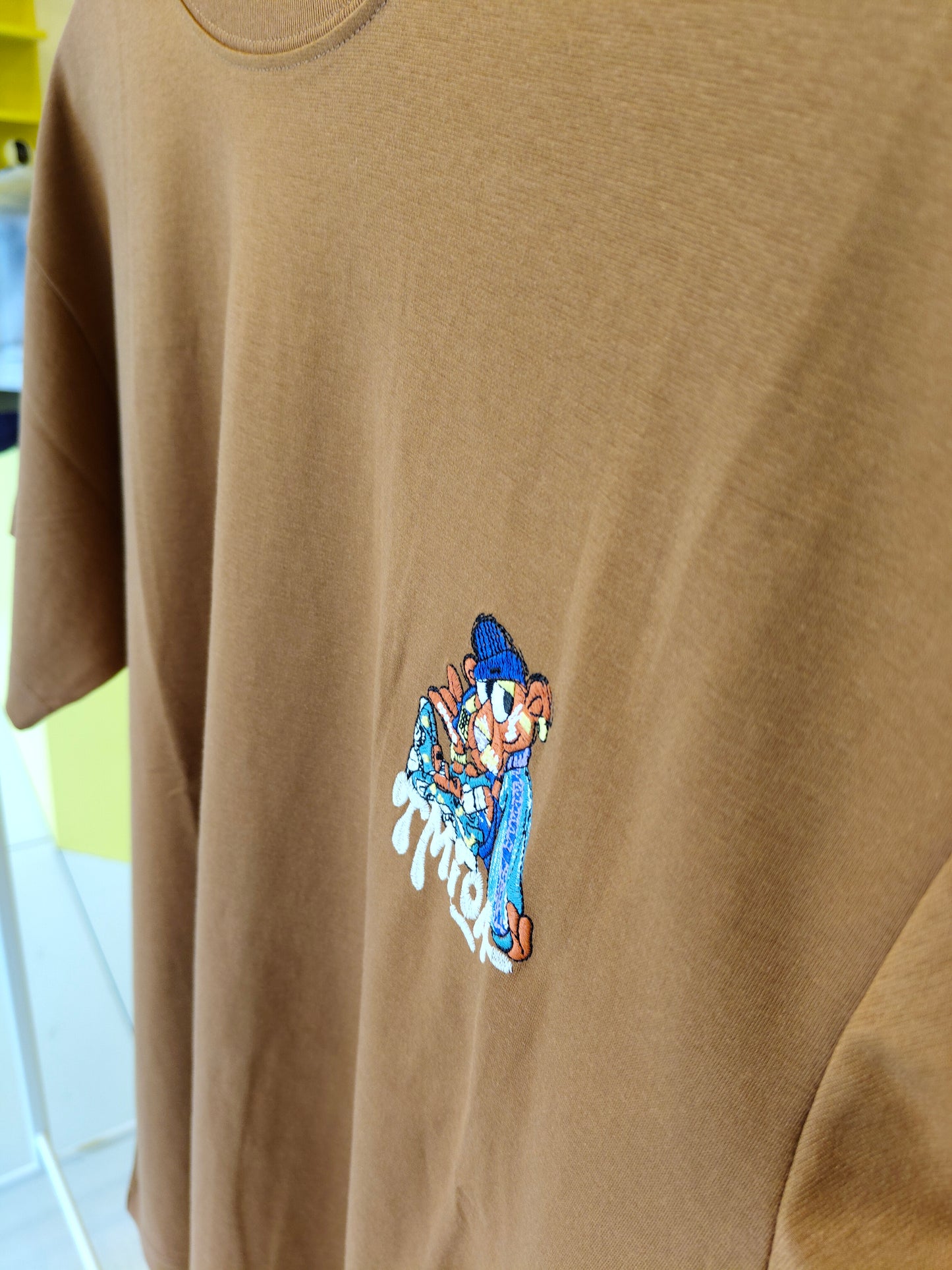 NEXT Printed Oversized Fit Round Neck T-shirt (Large)