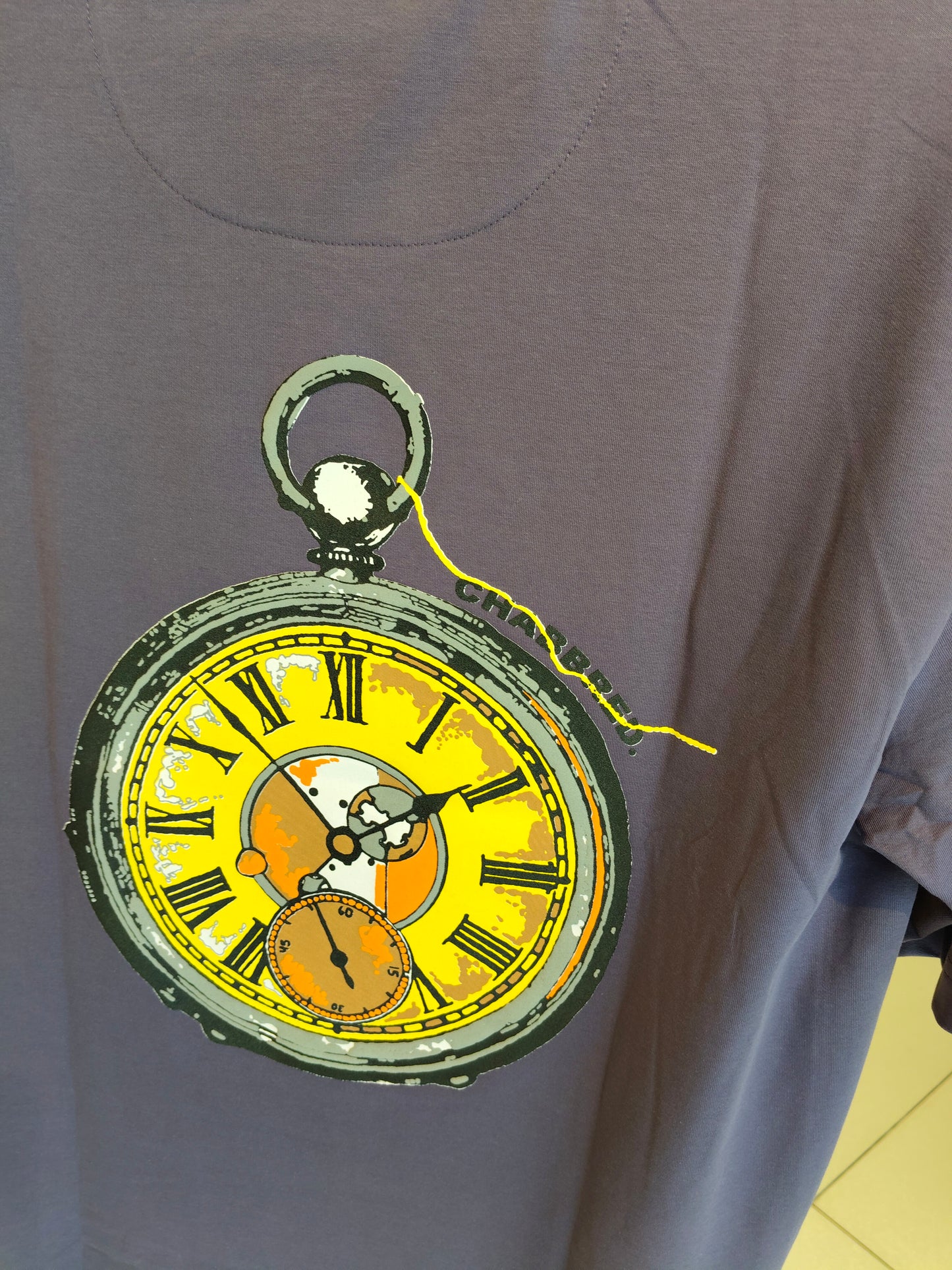 NEXT Printed Oversized Fit Round Neck T-shirt (Large)