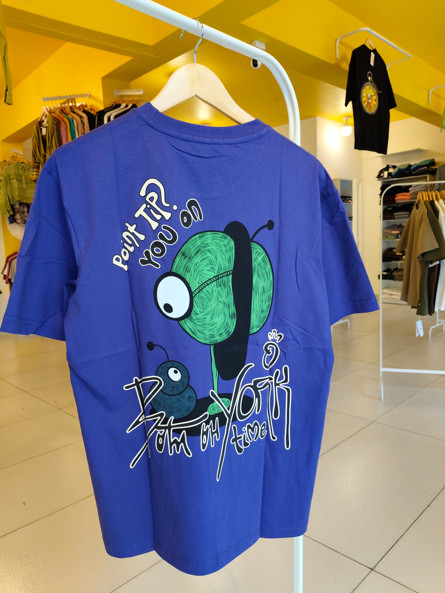NEXT Printed Oversized Fit Round Neck T-shirt (Large)