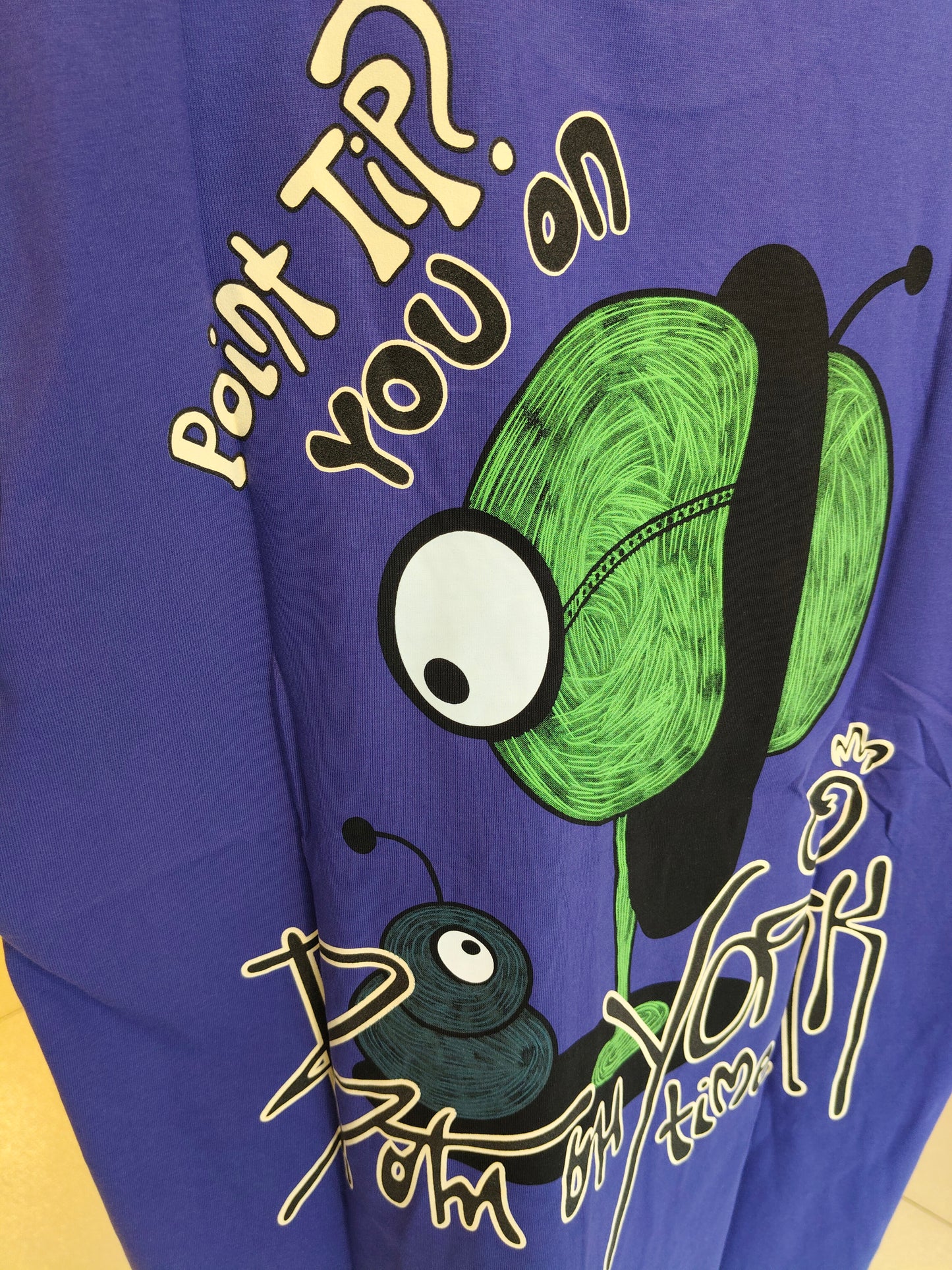 NEXT Printed Oversized Fit Round Neck T-shirt (Large)