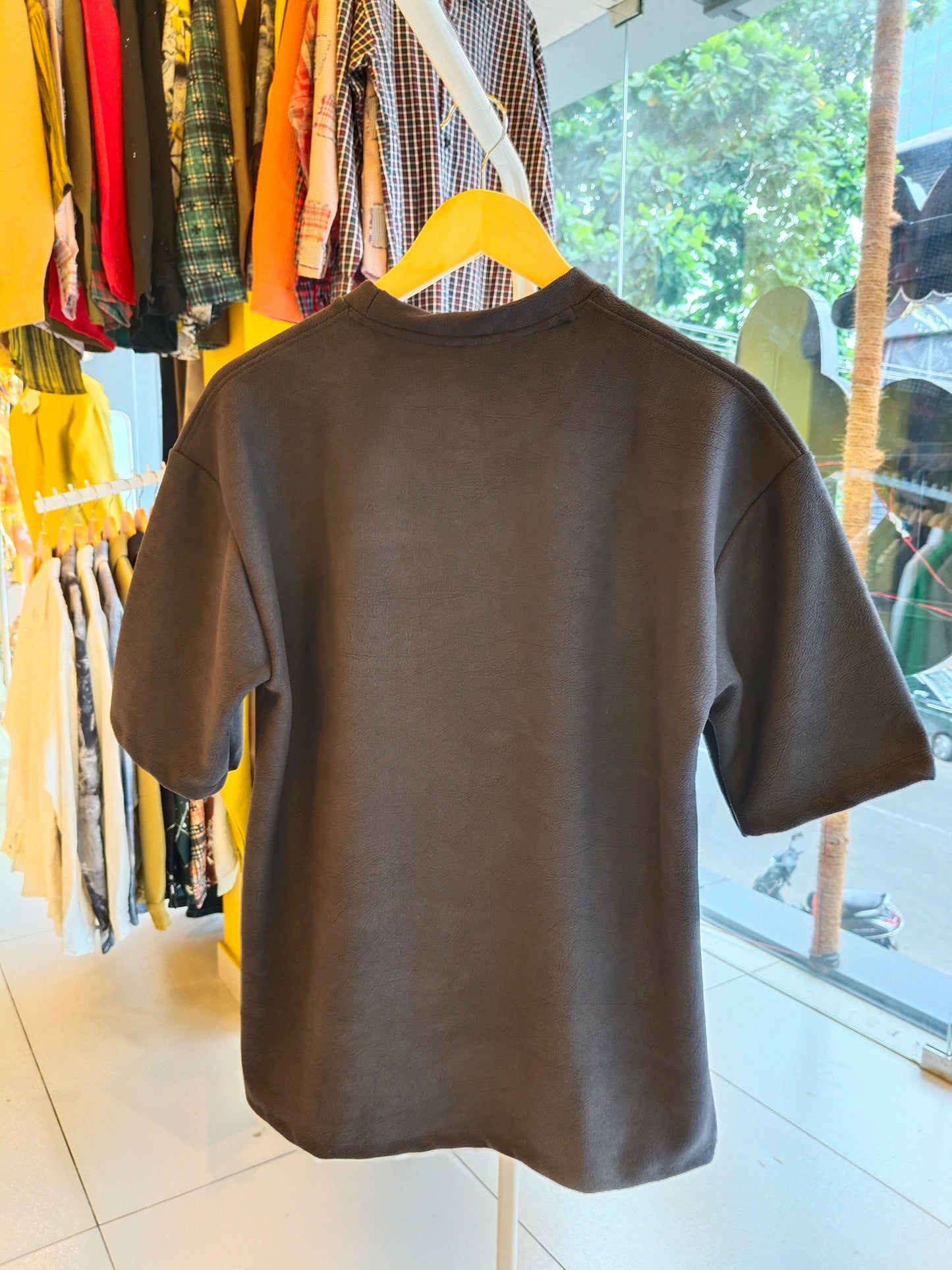 NEXT Printed Oversized Fit Round Neck T-shirt (Large)