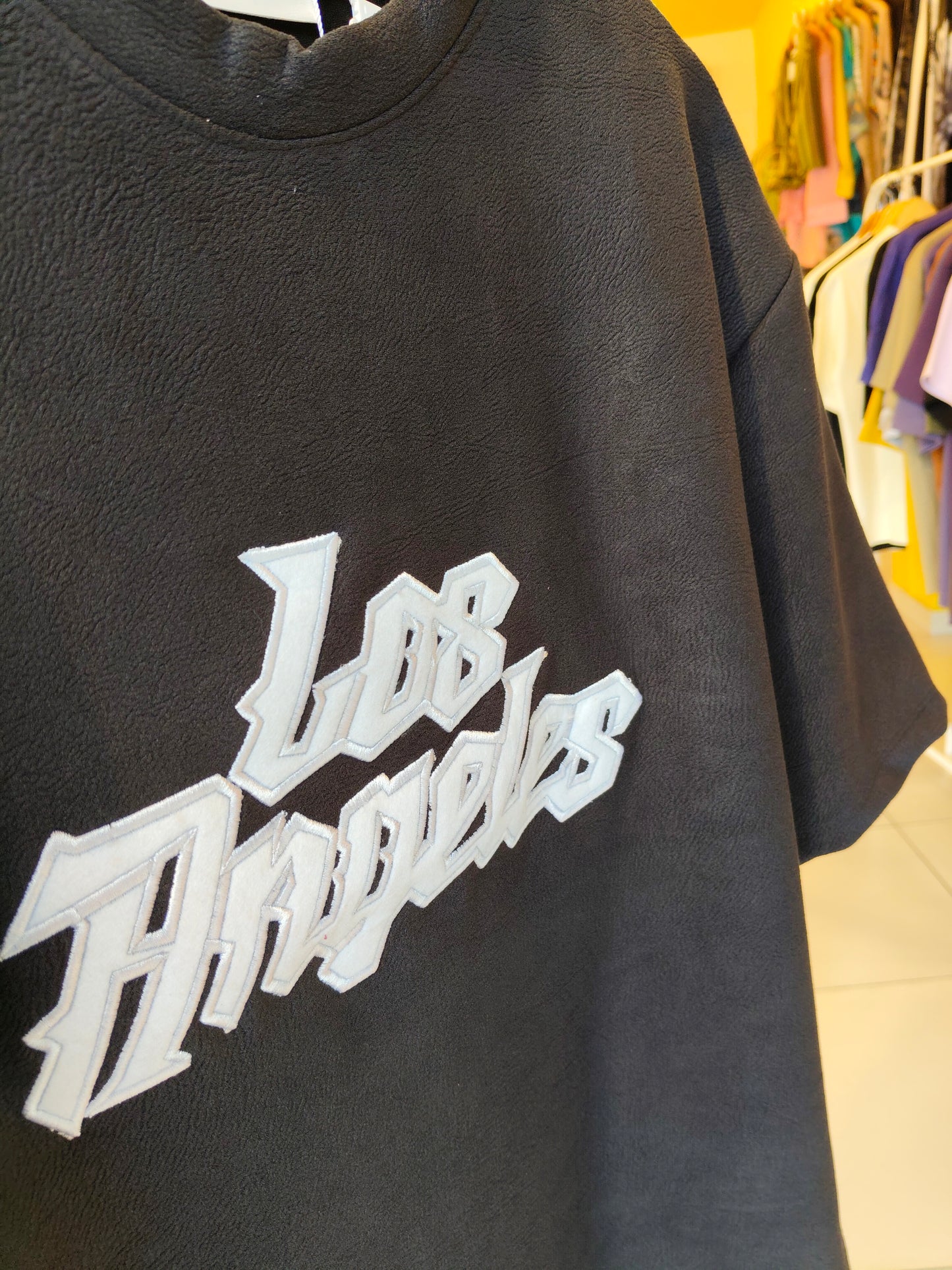 NEXT Printed Oversized Fit Round Neck T-shirt (Large)
