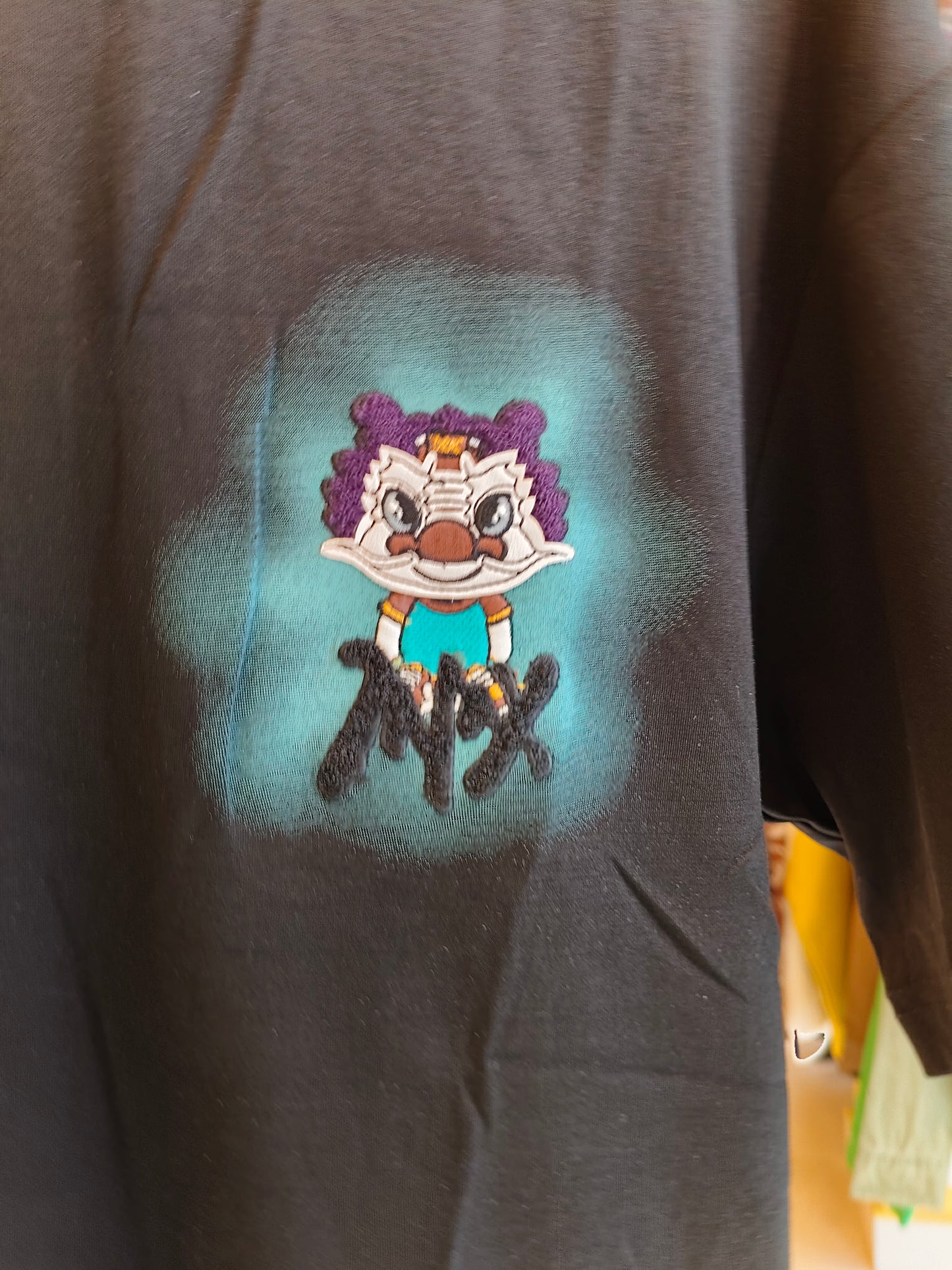 NEXT Printed Oversized Fit Round Neck T-shirt (Large)