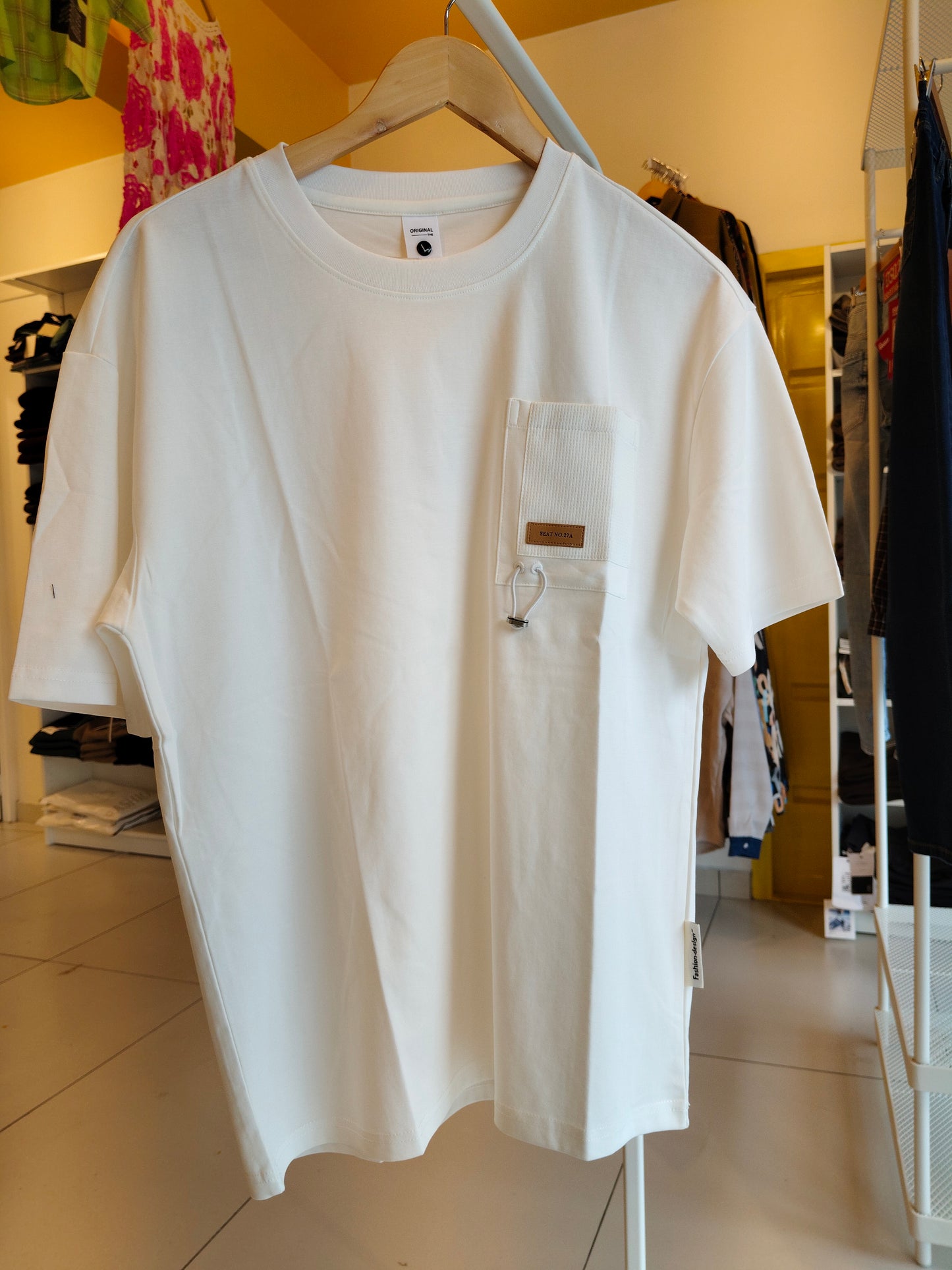NEXT Printed Oversized Fit Round Neck T-shirt (Large)