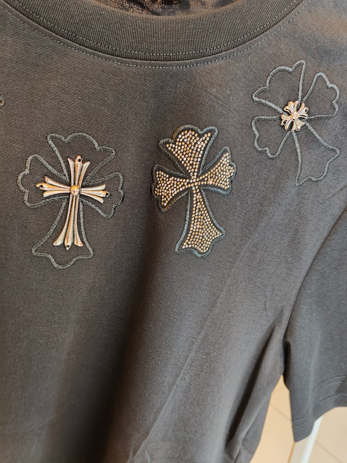 NEXT Printed Oversized Fit Round Neck T-shirt (Large)