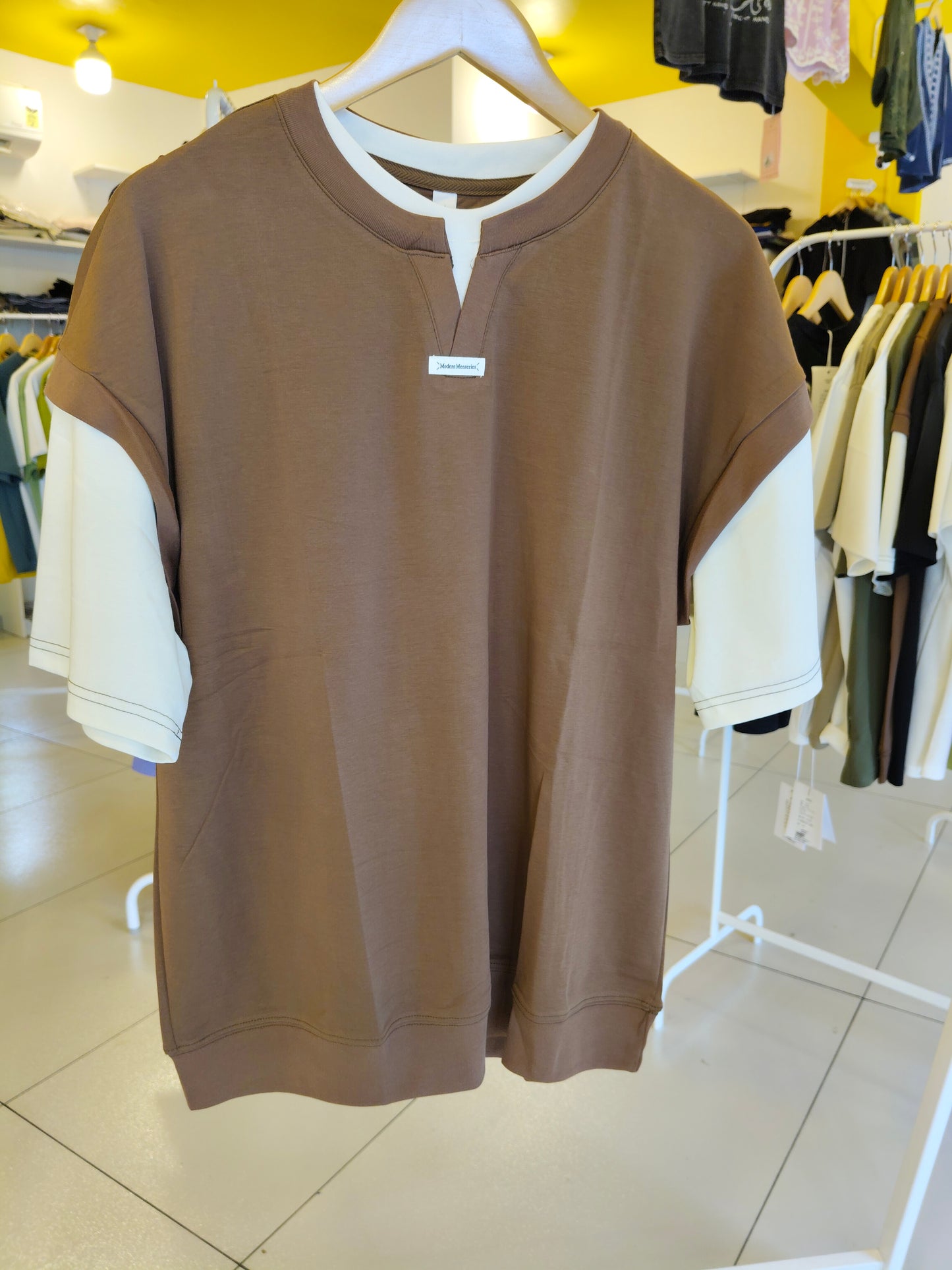 NEXT Printed Oversized Fit Round Neck T-shirt (XL)