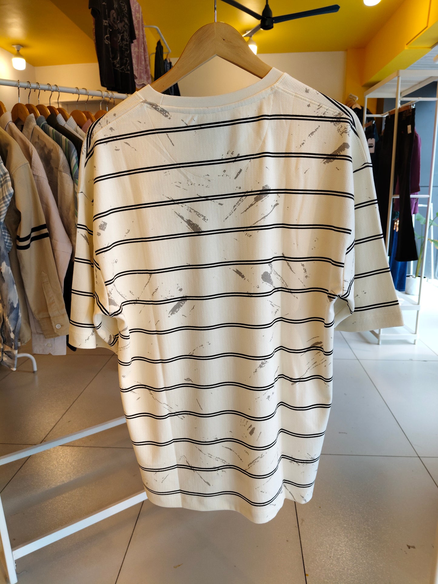 NEXT Printed Oversized Fit Round Neck T-shirt (XL)