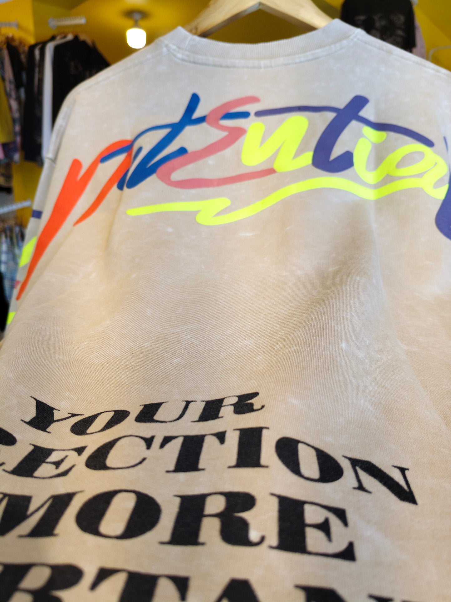 NEXT Printed Oversized Fit Round Neck T-shirt (XL)