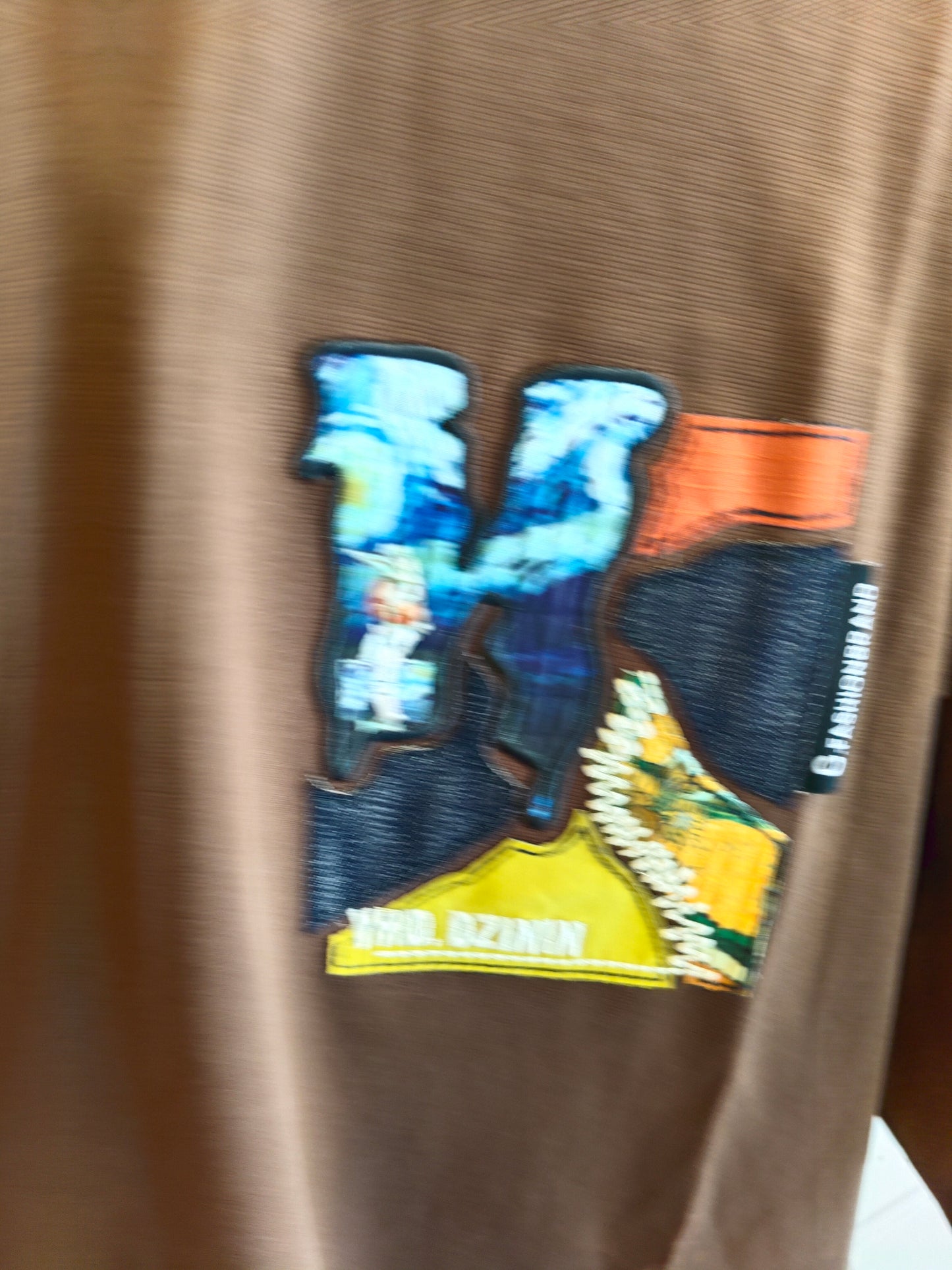 NEXT Printed Oversized Fit Round Neck T-shirt (XL)