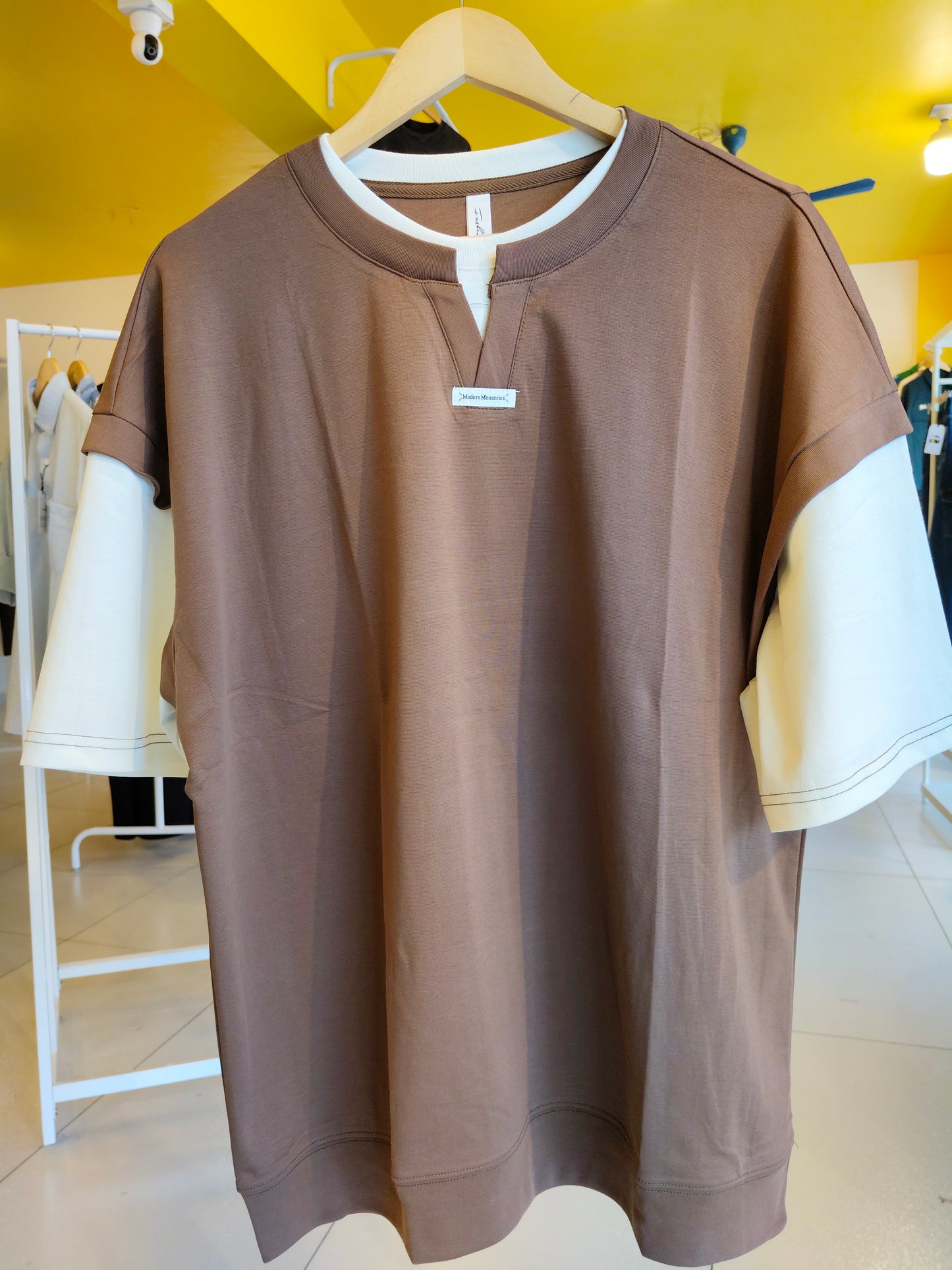 NEXT Printed Oversized Fit Round Neck T-shirt (XXL)