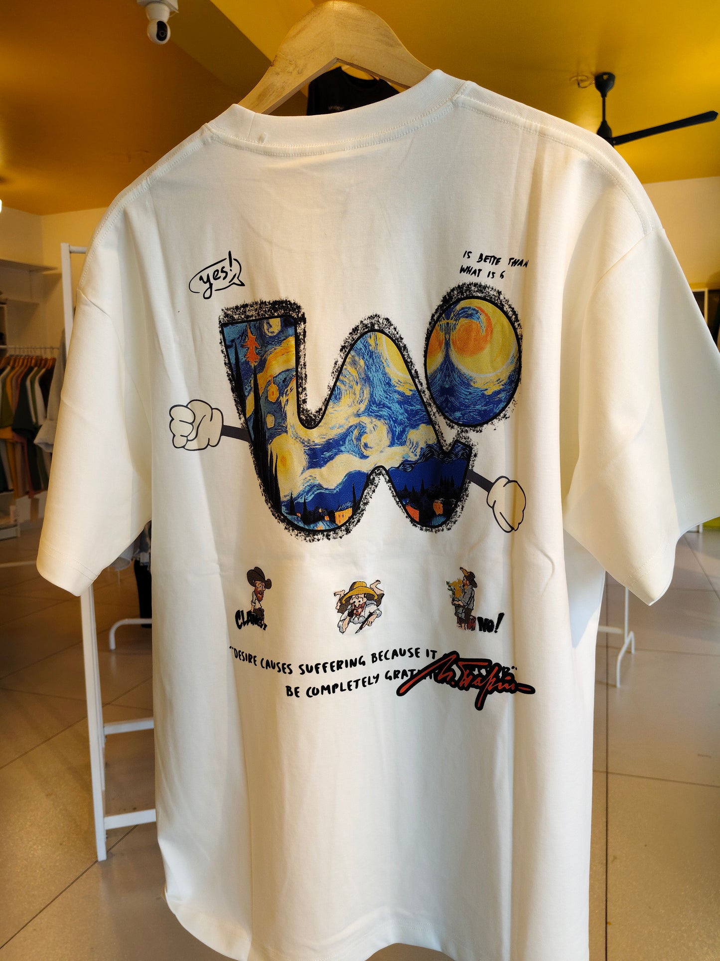 NEXT Printed Oversized Fit Round Neck T-shirt (XXL)