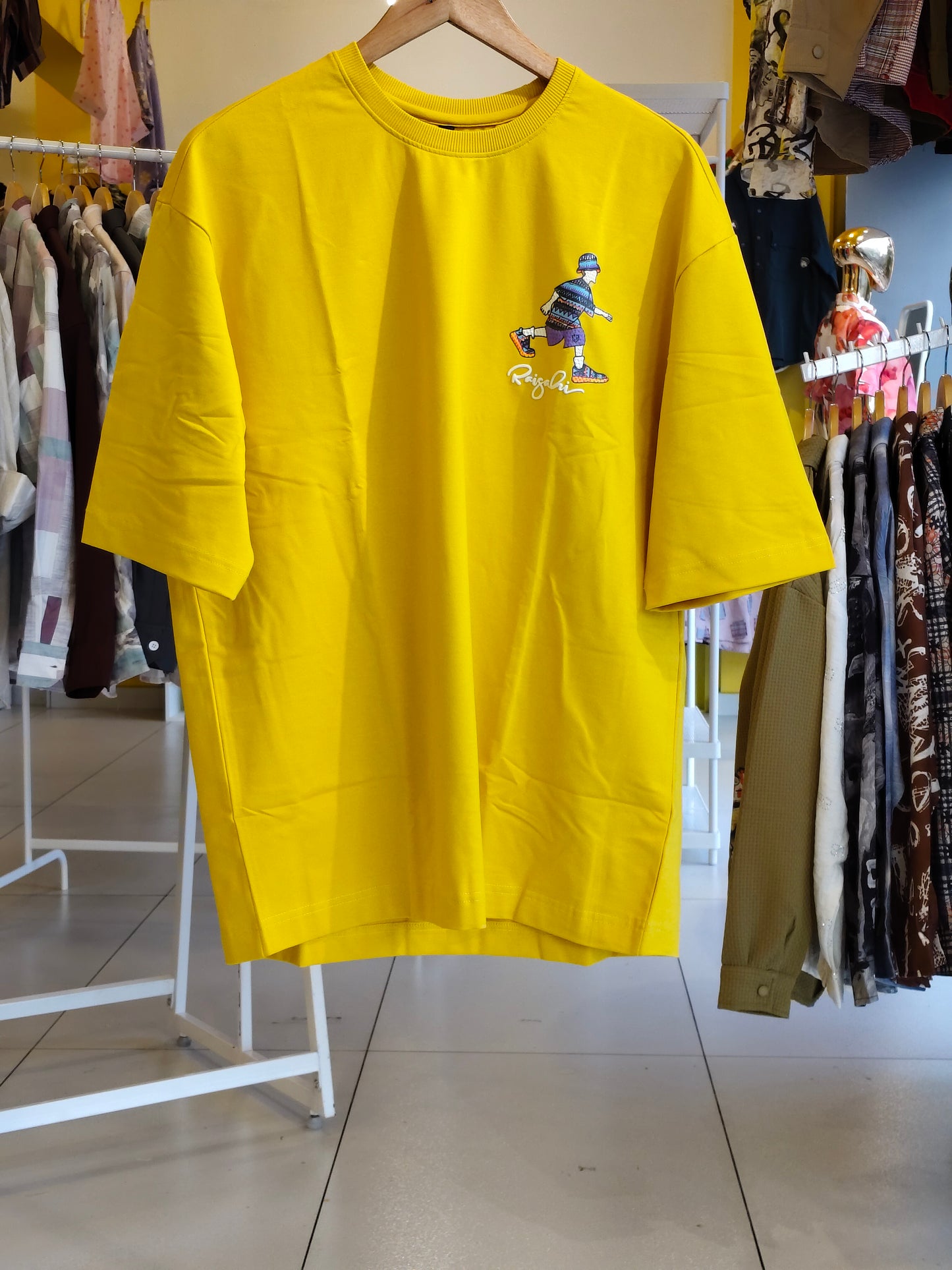 NEXT Printed Oversized Fit Round Neck T-shirt (XL)