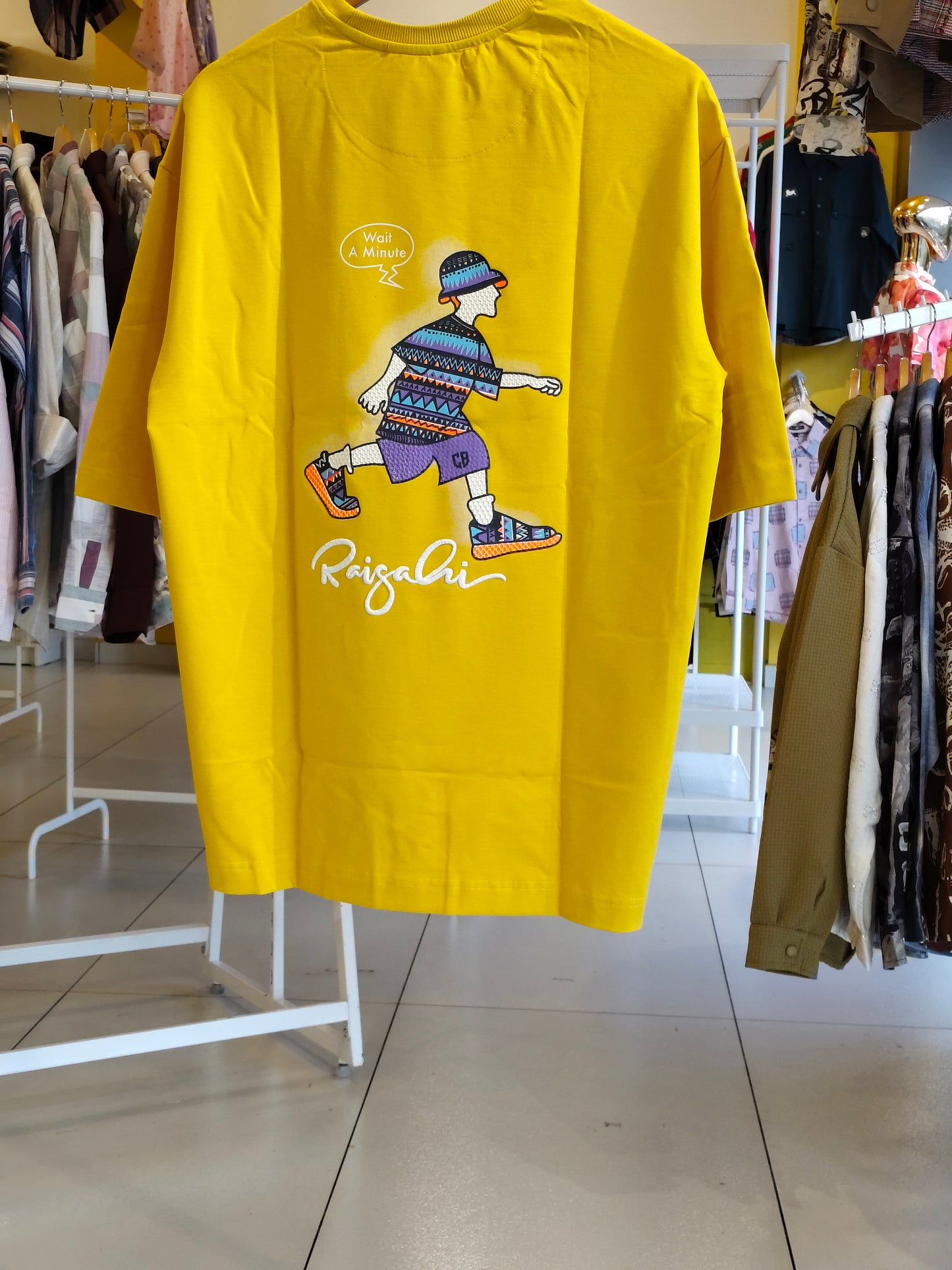 NEXT Printed Oversized Fit Round Neck T-shirt (XL)