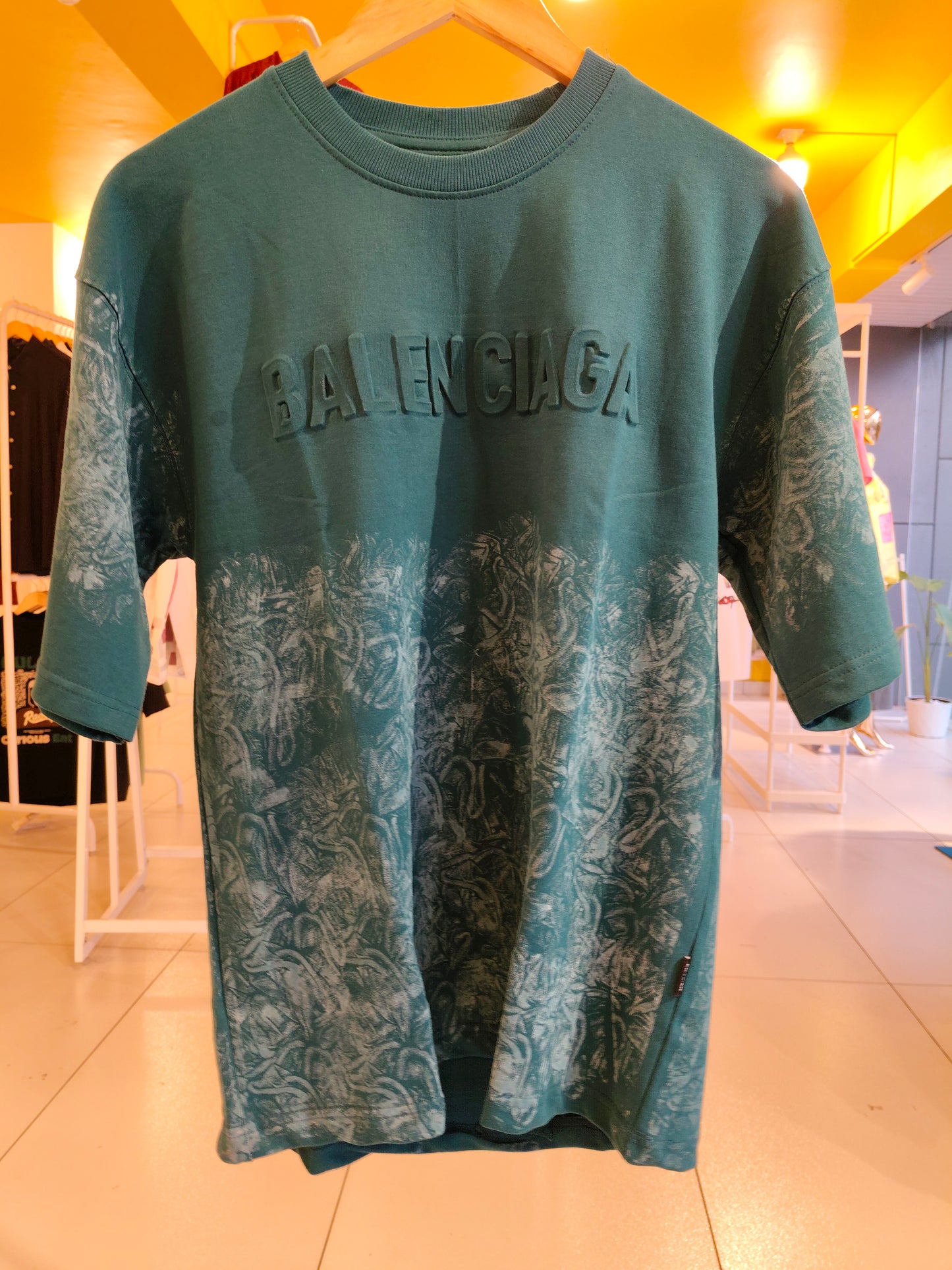 NEXT Printed Oversized Fit Round Neck T-shirt (Medium)