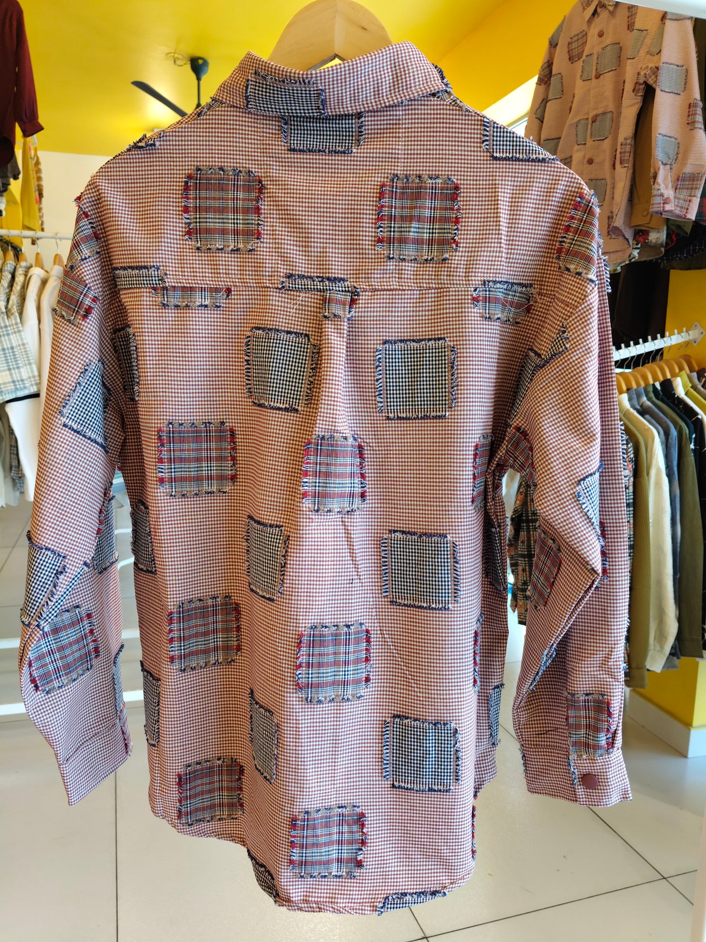 NEXT Printed Oversized Fit Shirt (Medium)