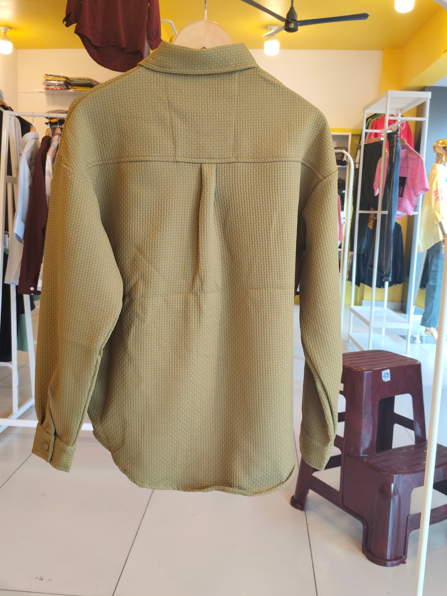 NEXT Printed Oversized Fit Shirt (XL)