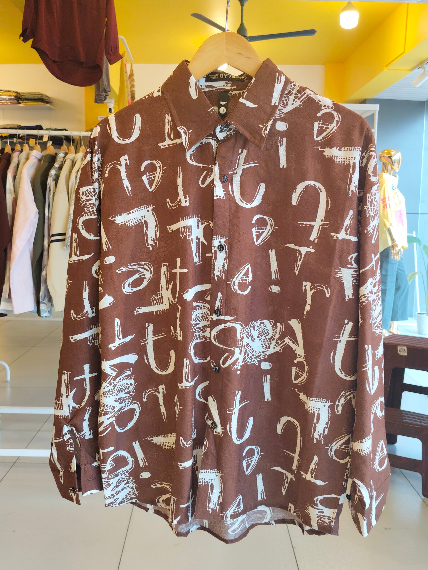 NEXT Printed Oversized Fit Shirt (XL)