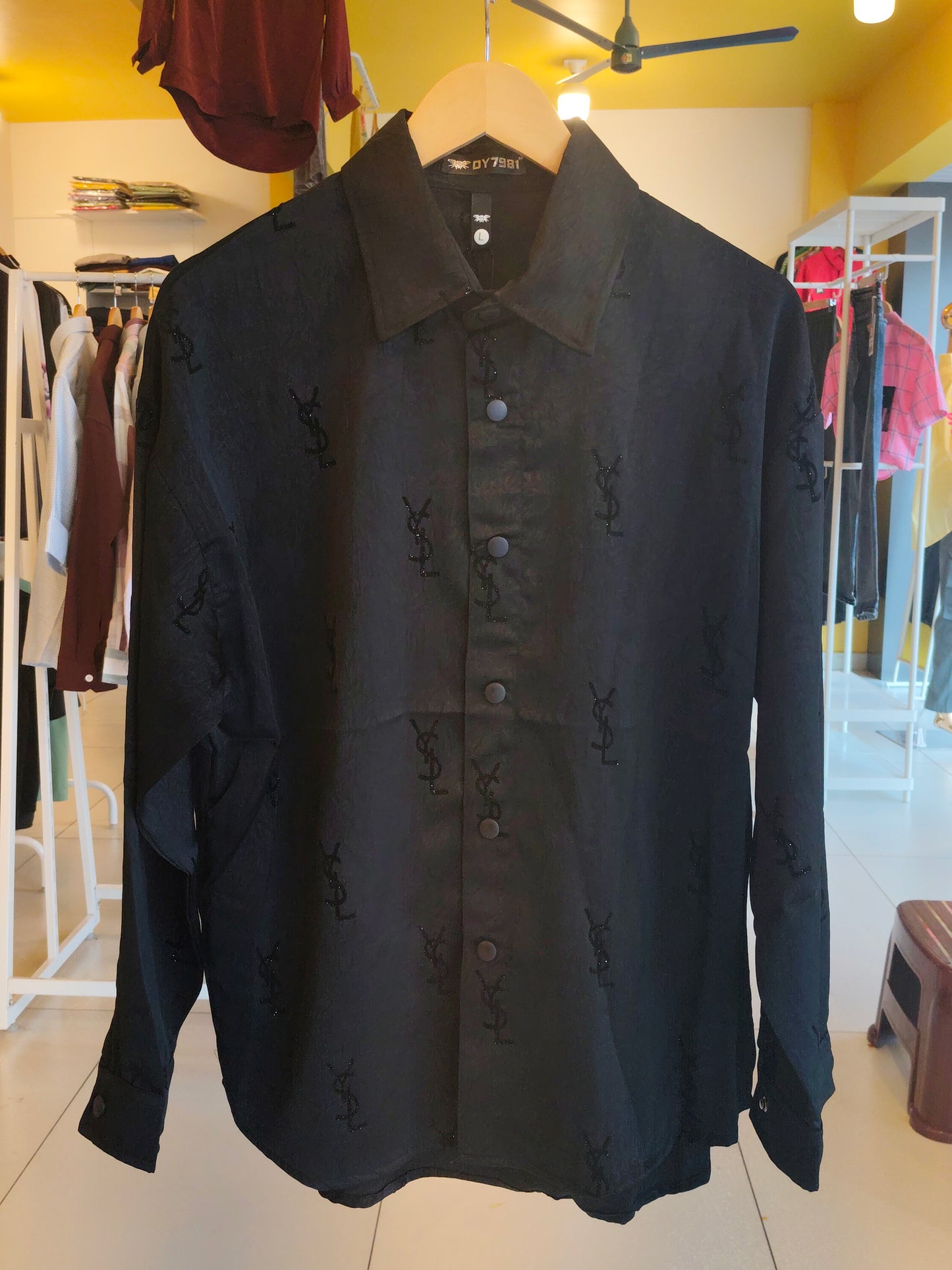 NEXT Printed Oversized Fit Shirt (XL)