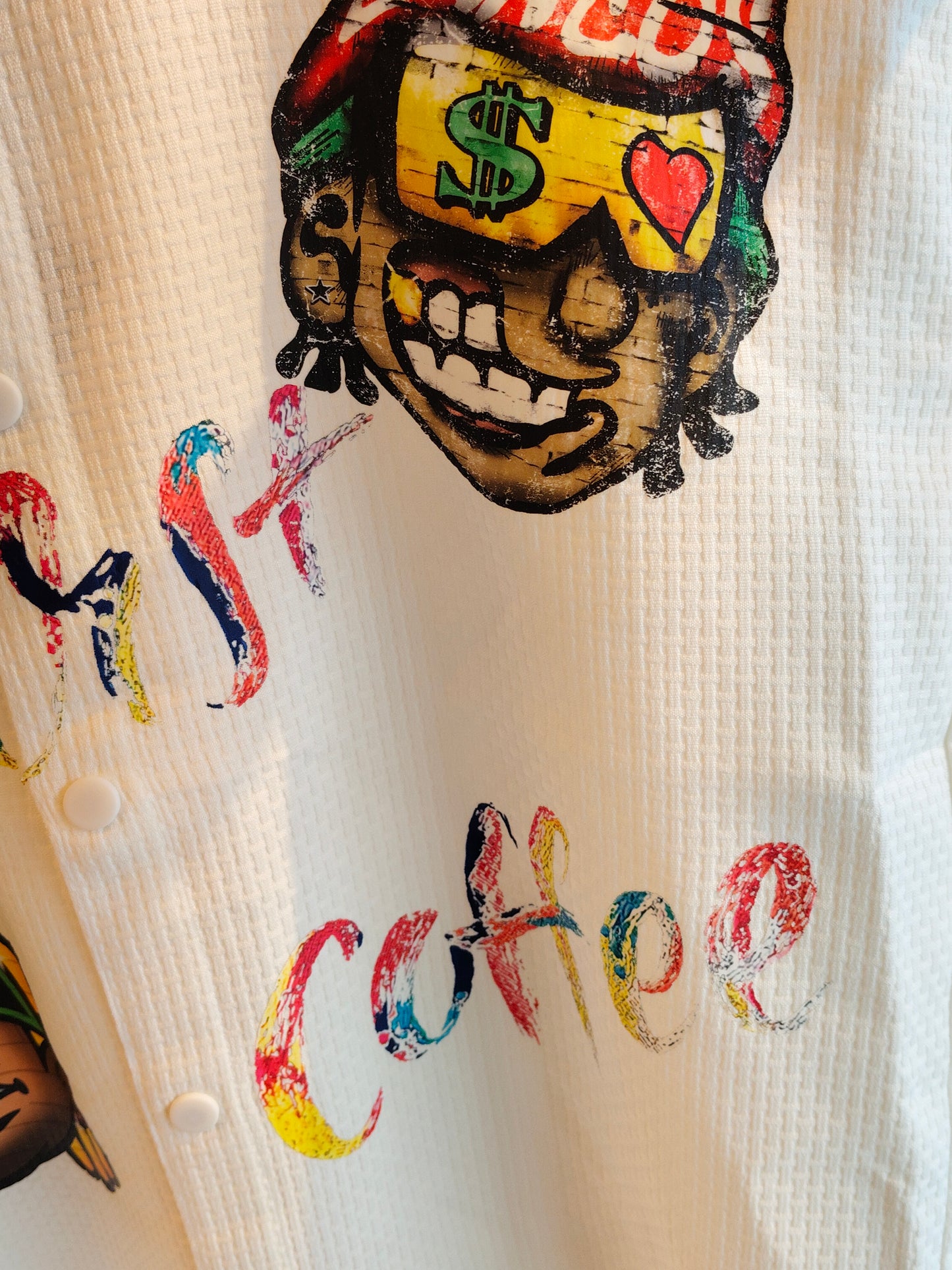 NEXT Printed Oversized Fit Shirt (Large)