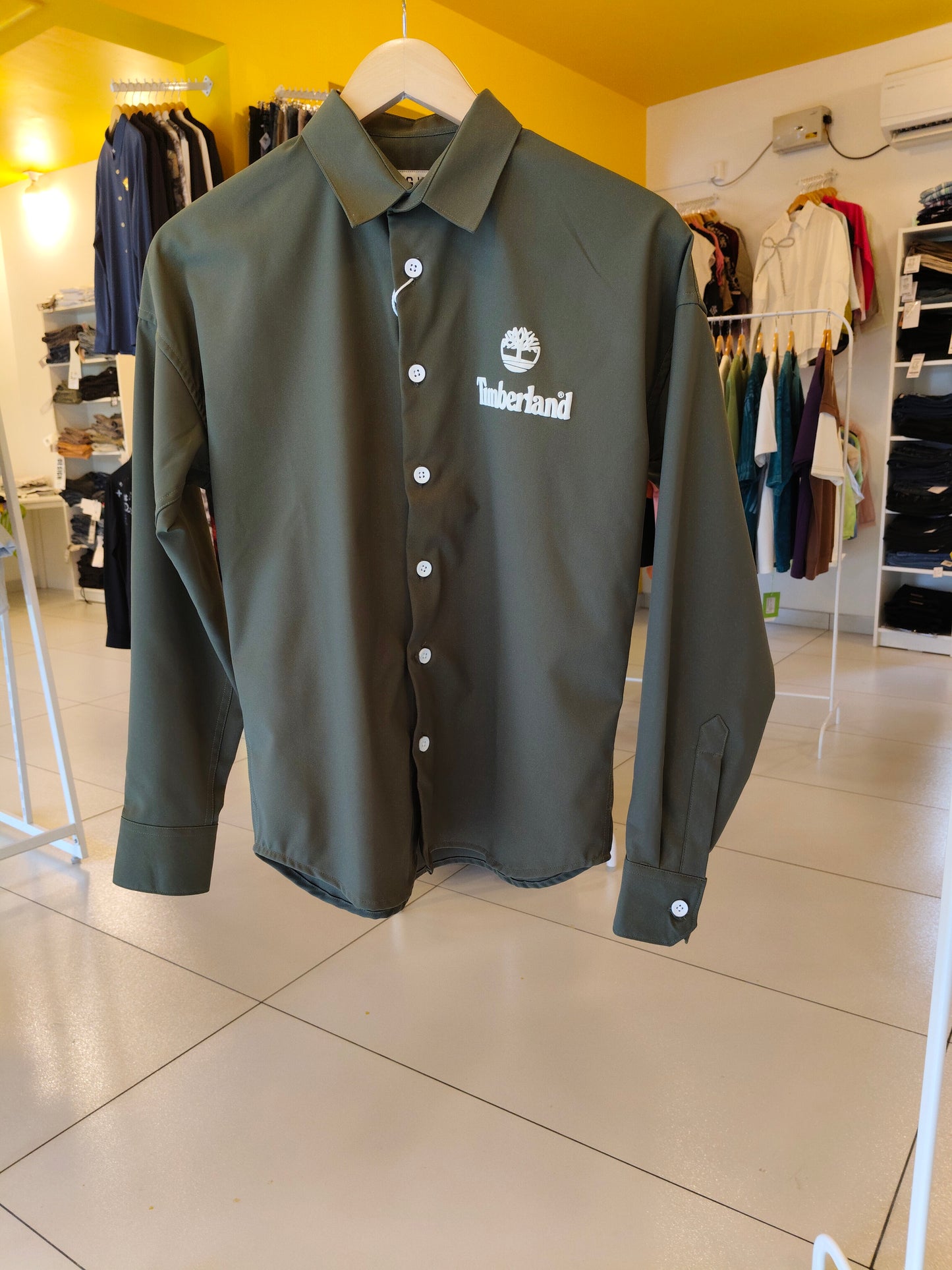Oversized Drop Shoulder Shirt For Men (Small)