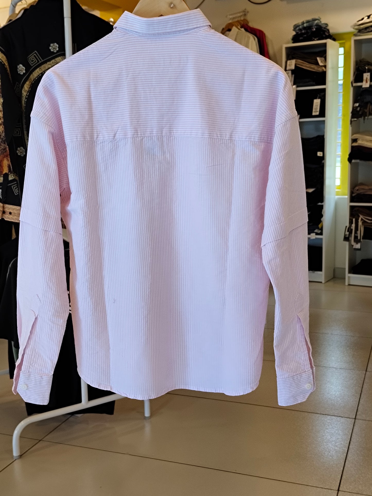 Oversized Drop Shoulder Shirt For Men (Medium)