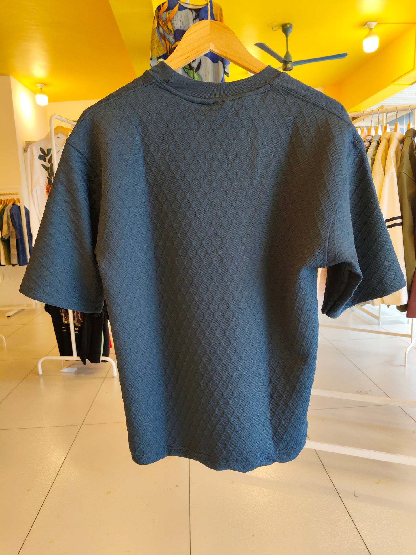 NEXT Printed Oversized Fit Round Neck T-shirt (Medium)