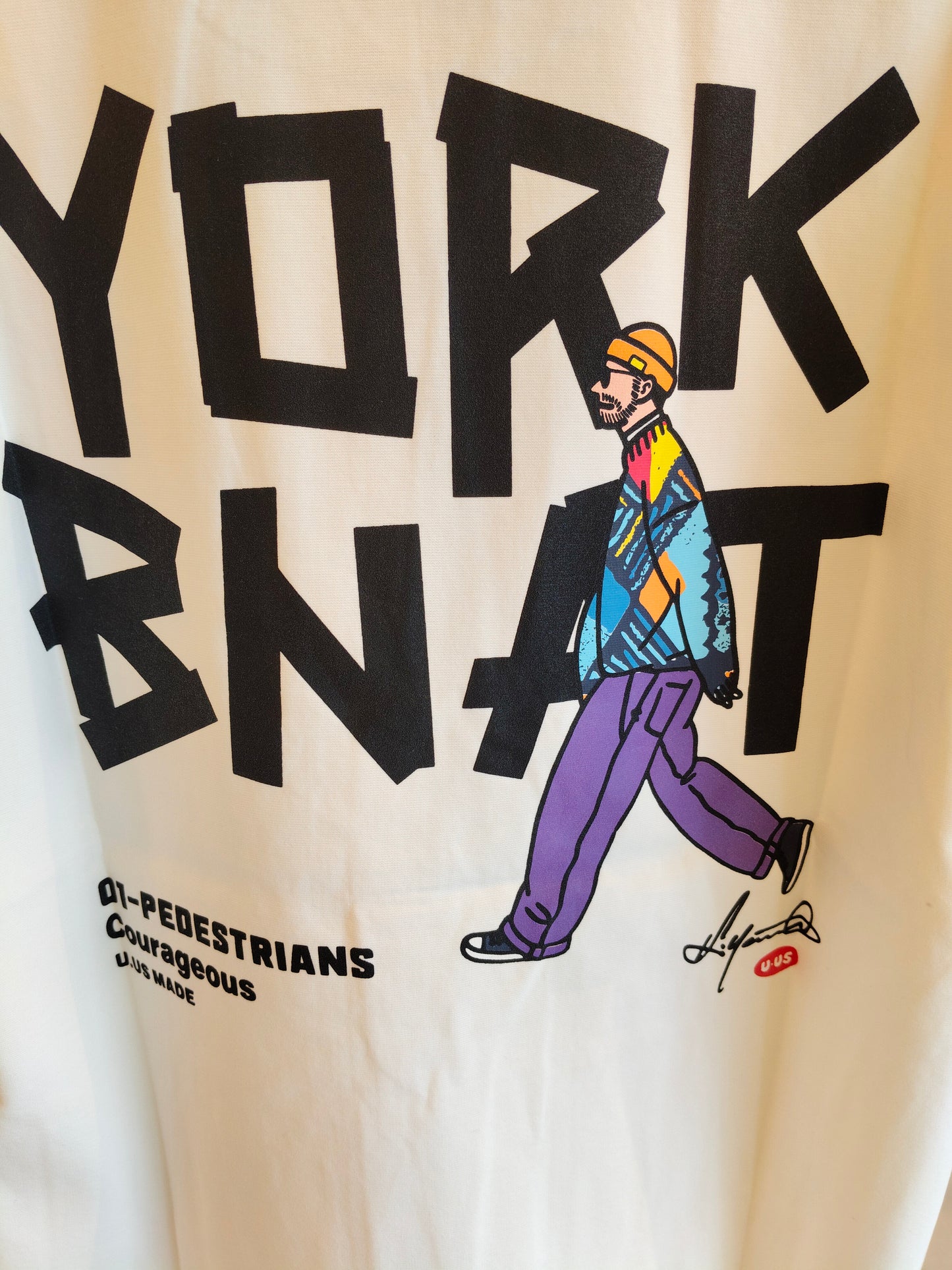 NEXT Printed Oversized Fit Round Neck T-shirt (Large)
