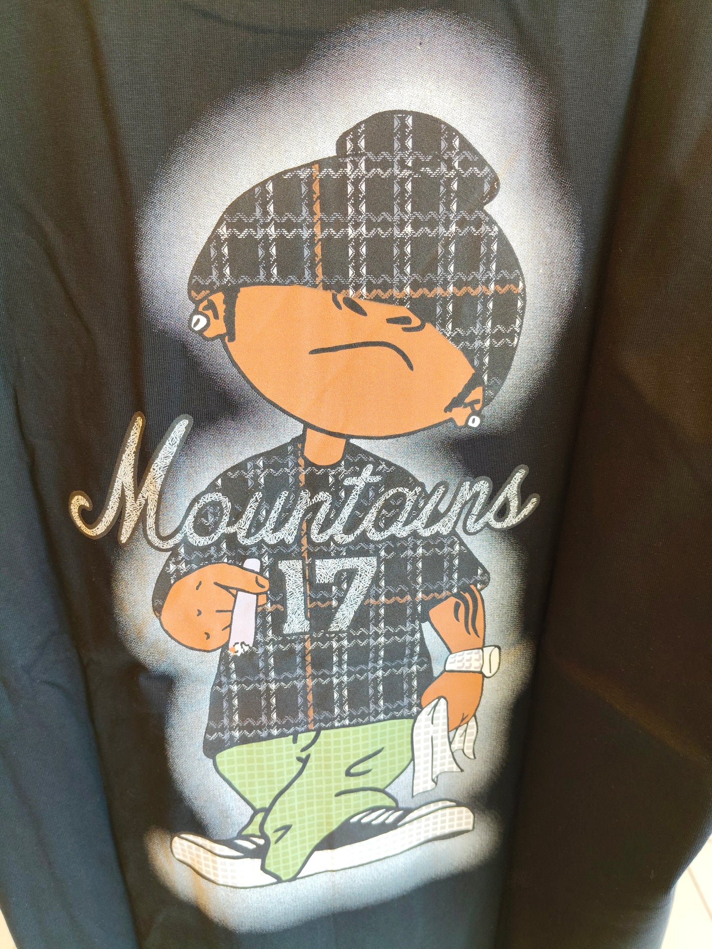 NEXT Printed Oversized Fit Round Neck T-shirt (Large)