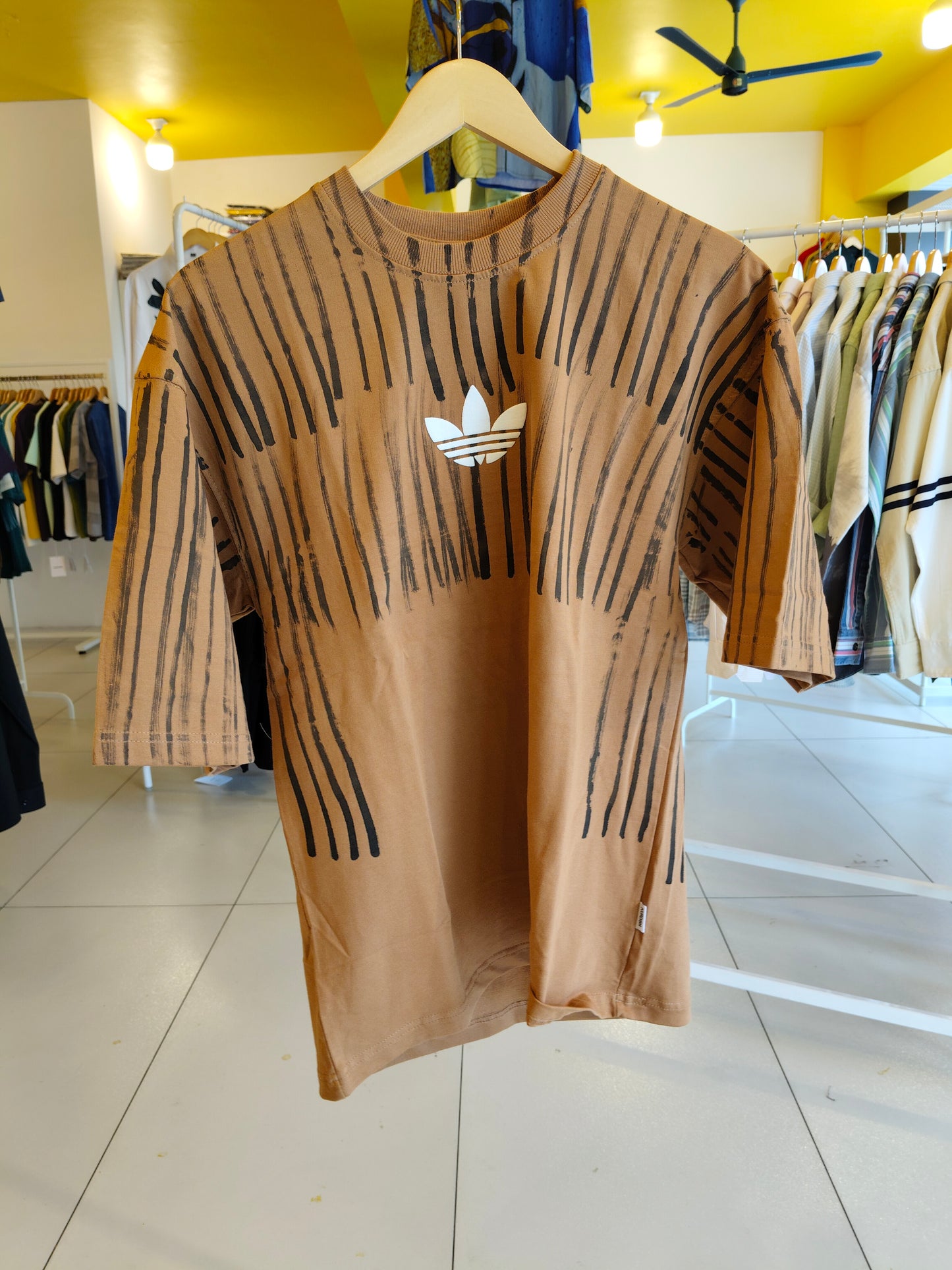NEXT Printed Oversized Fit Round Neck T-shirt (Large)