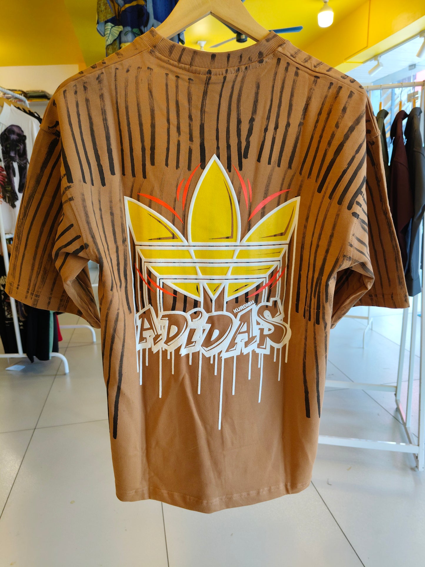 NEXT Printed Oversized Fit Round Neck T-shirt (Large)