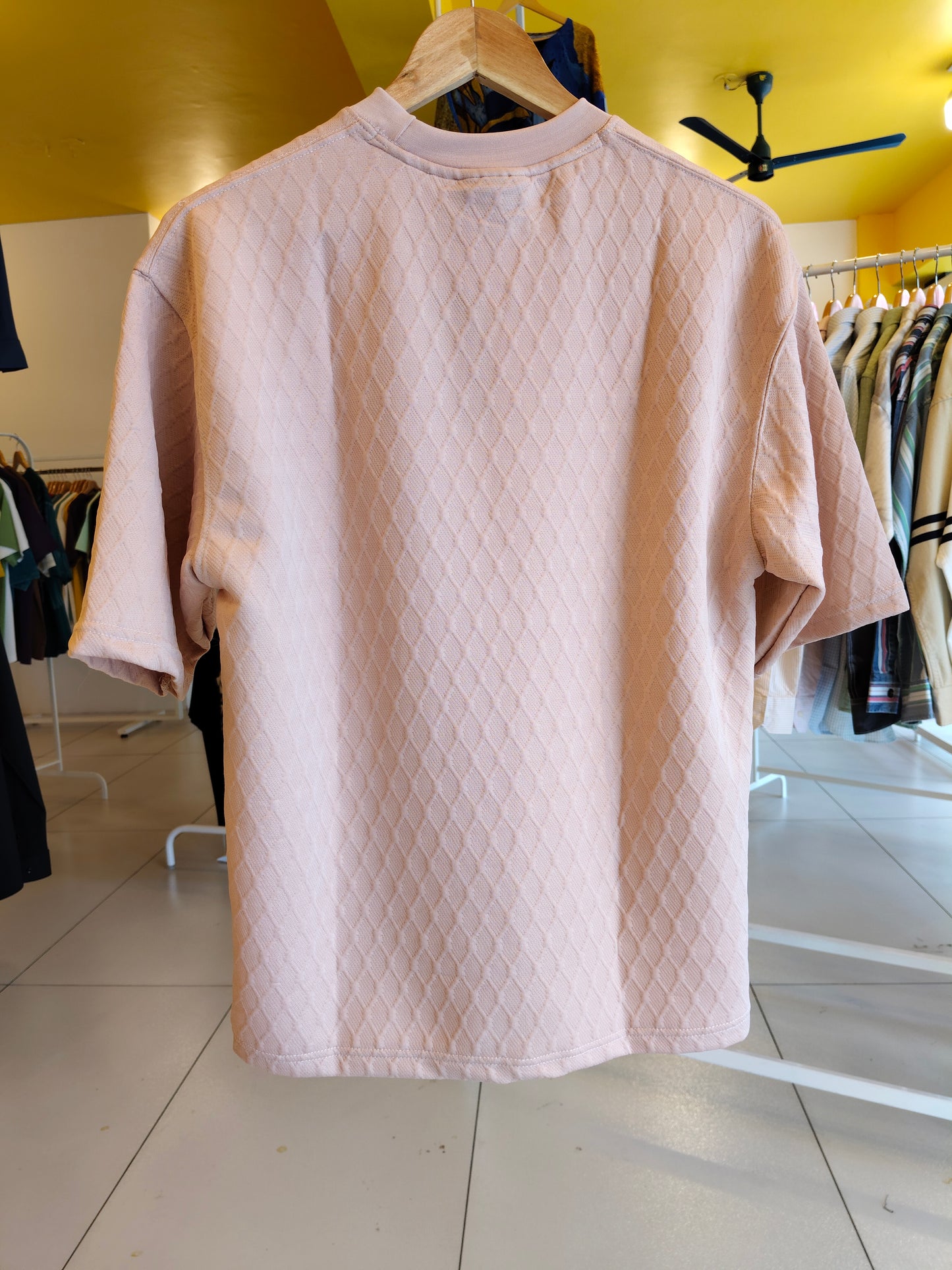 NEXT Printed Oversized Fit Round Neck T-shirt (Large)