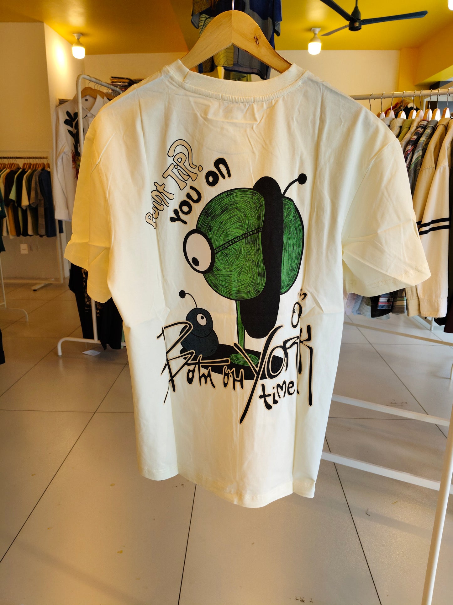 NEXT Printed Oversized Fit Round Neck T-shirt (XL)