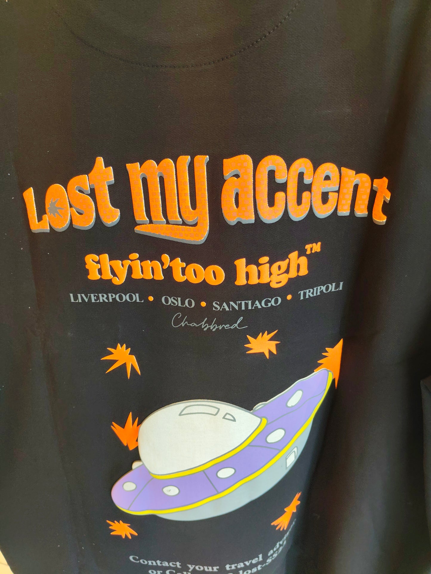 NEXT Printed Oversized Fit Round Neck T-shirt (XL)