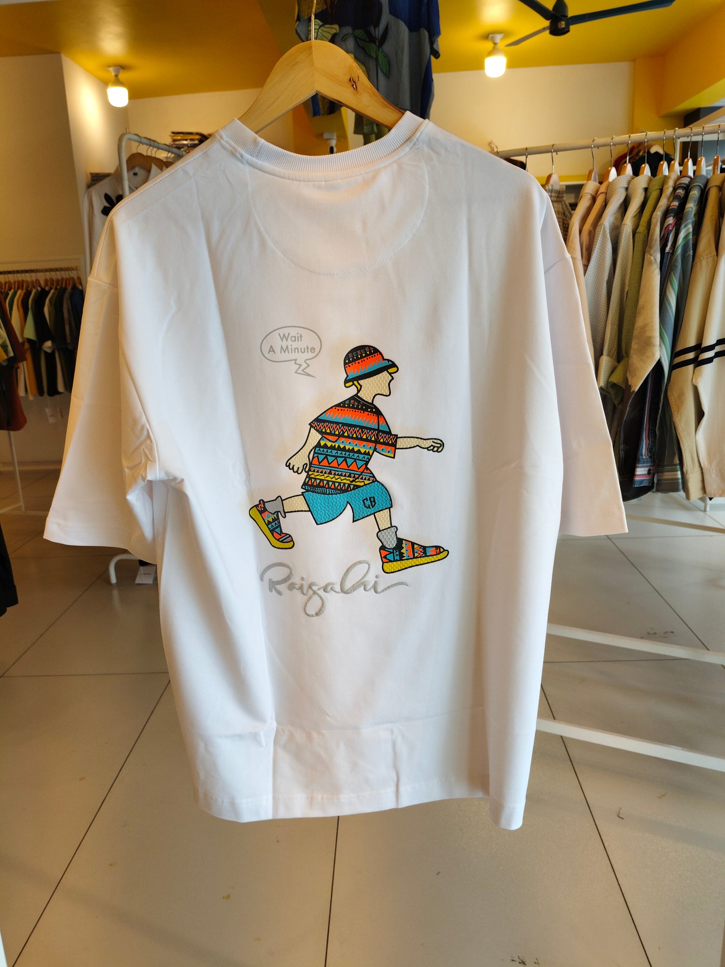 NEXT Printed Oversized Fit Round Neck T-shirt (XL)