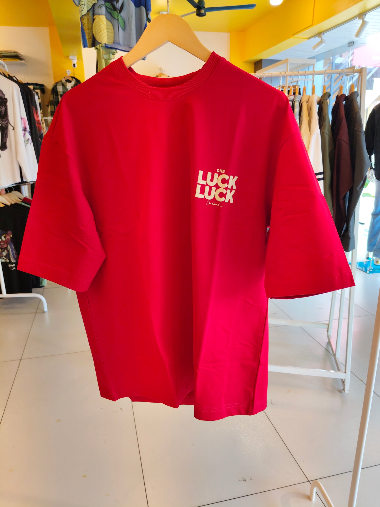 NEXT Printed Oversized Fit Round Neck T-shirt (XXL)