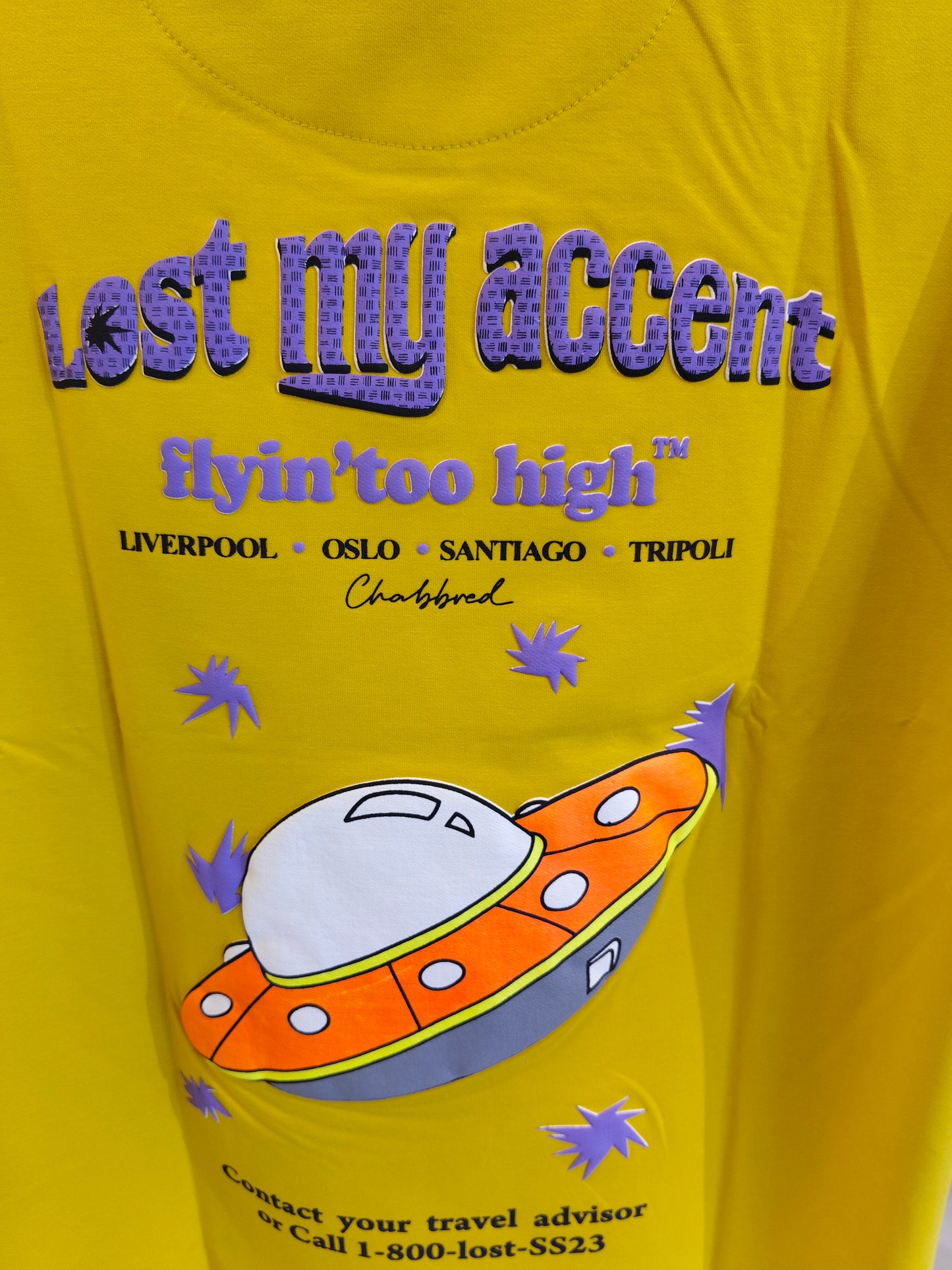 NEXT Printed Oversized Fit Round Neck T-shirt (LARGE)