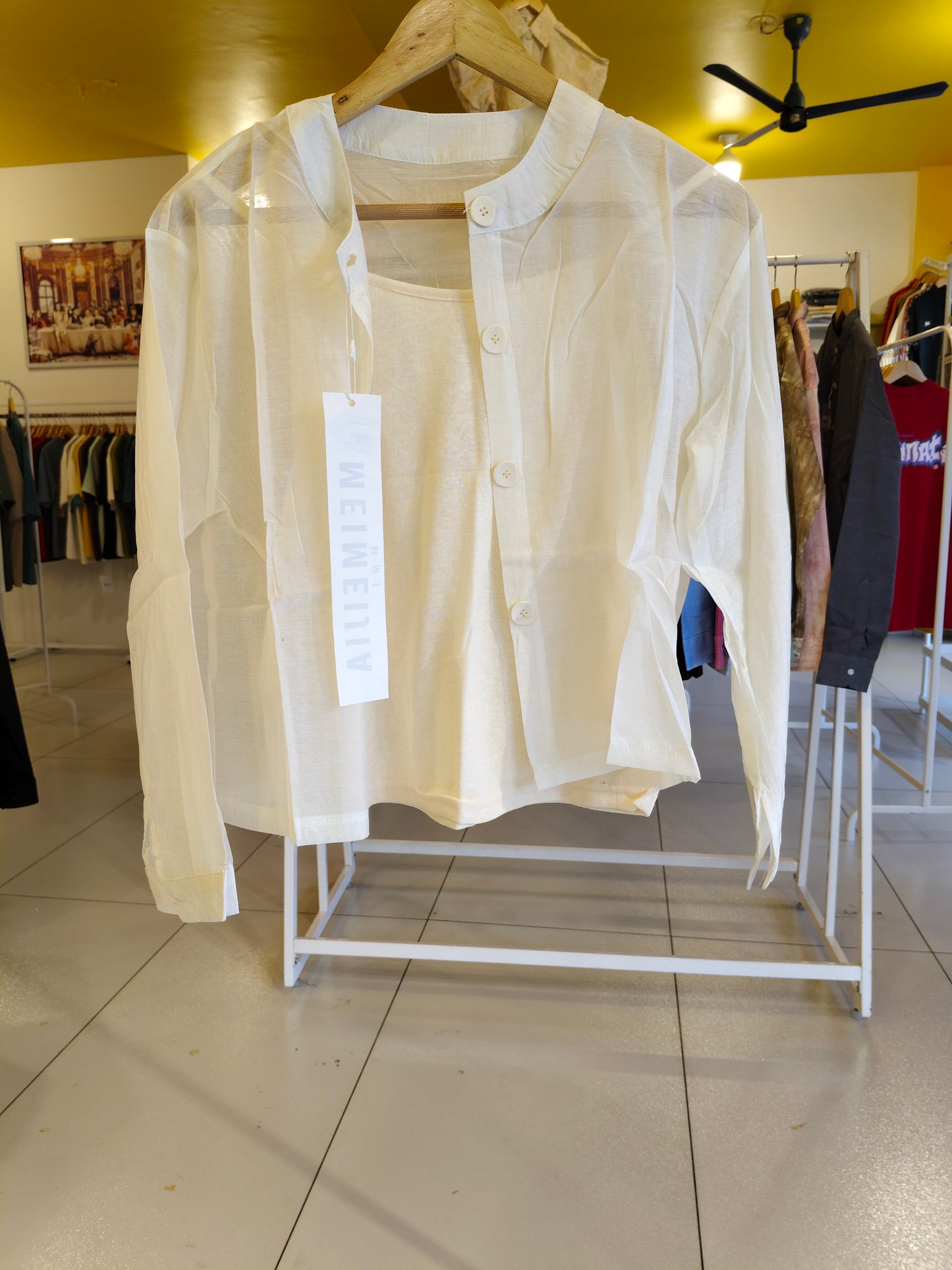NEXT Women Stylish Over Shirt With Inner (Free Size)