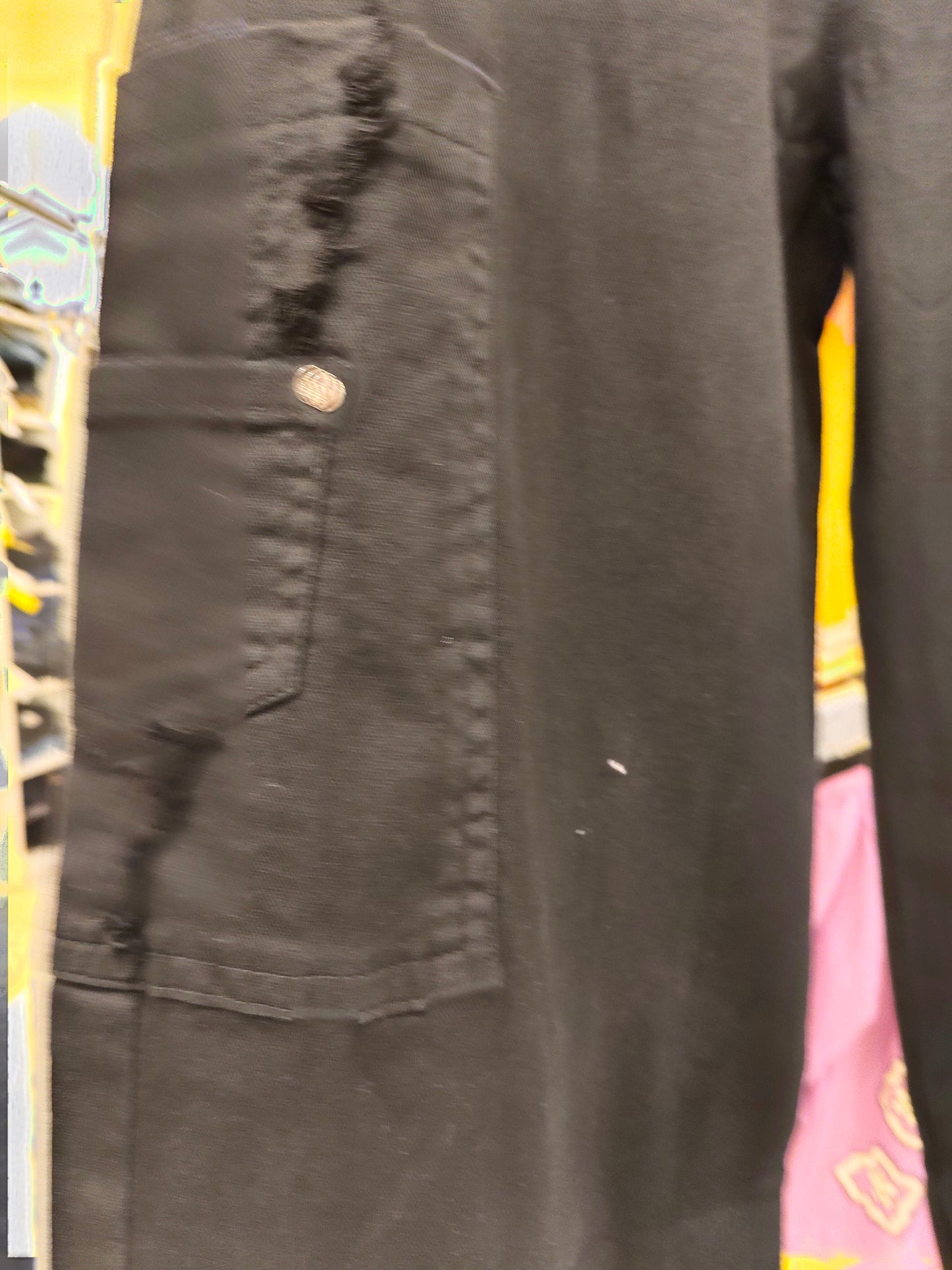 Ladies Cargo Denim Jeans (Size 32)