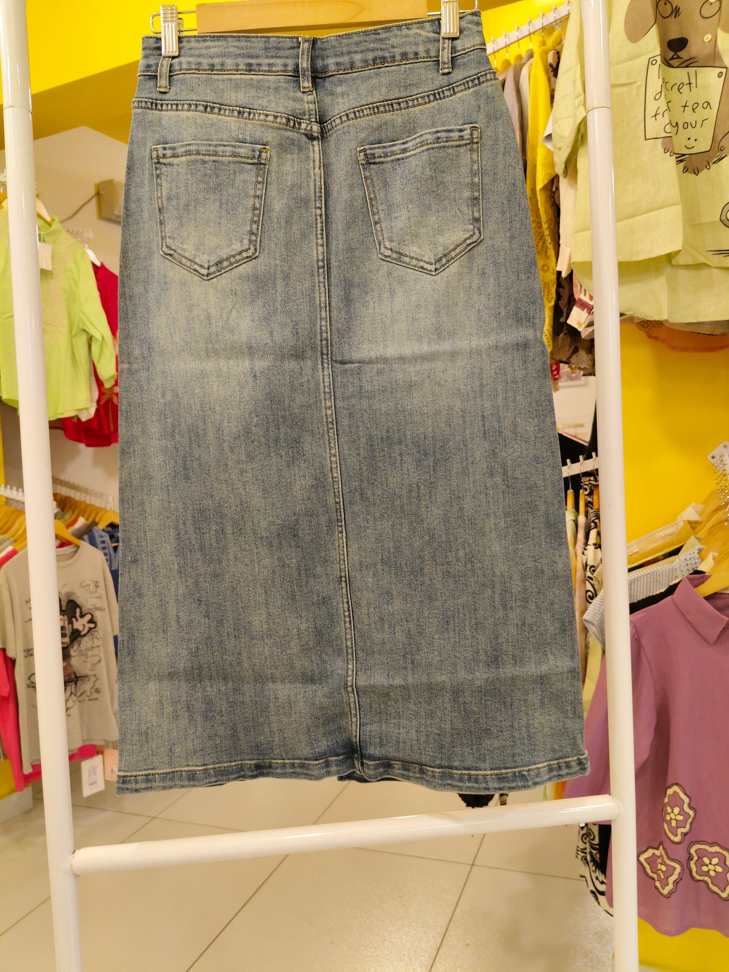 Denim Skirt Of Women (Size 28)