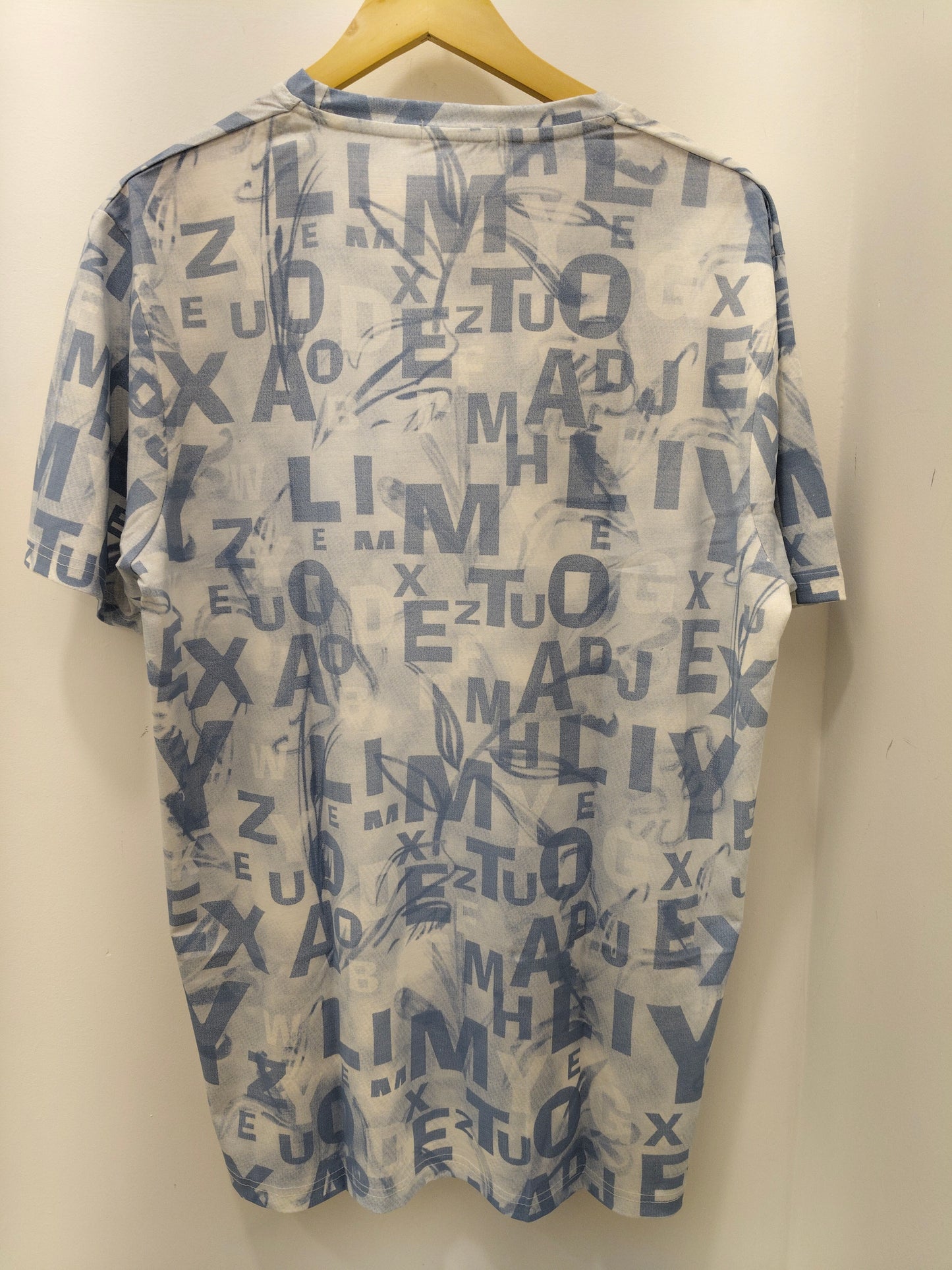 NEXT Printed Oversized Fit Round Neck T-shirt (4XL)
