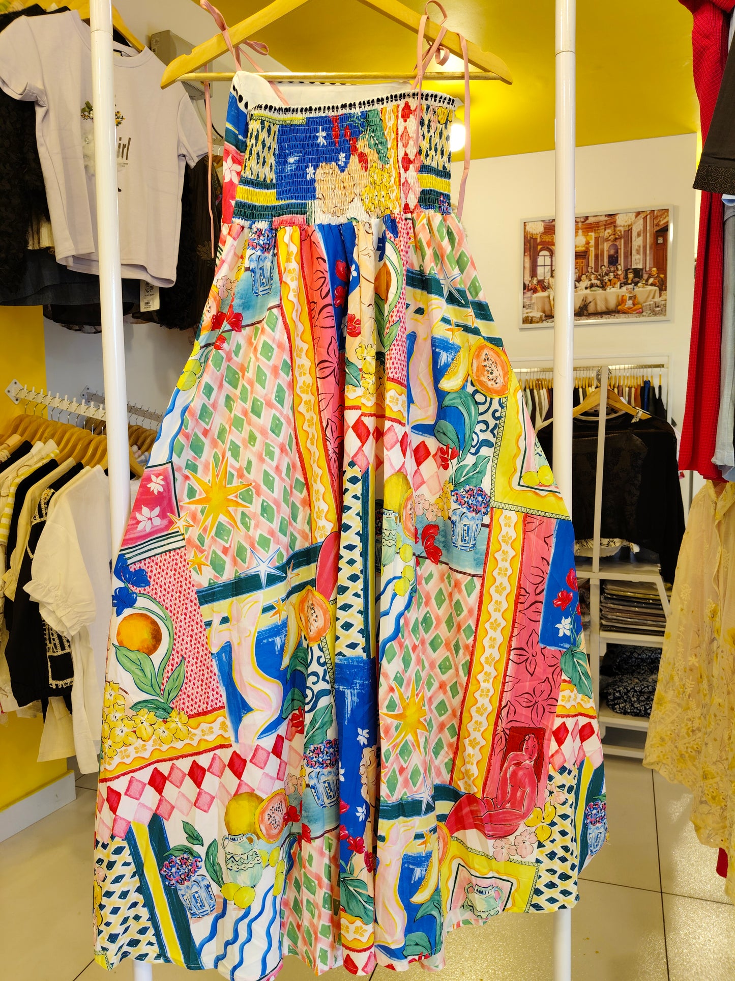 Ladies Dress (Free Size)