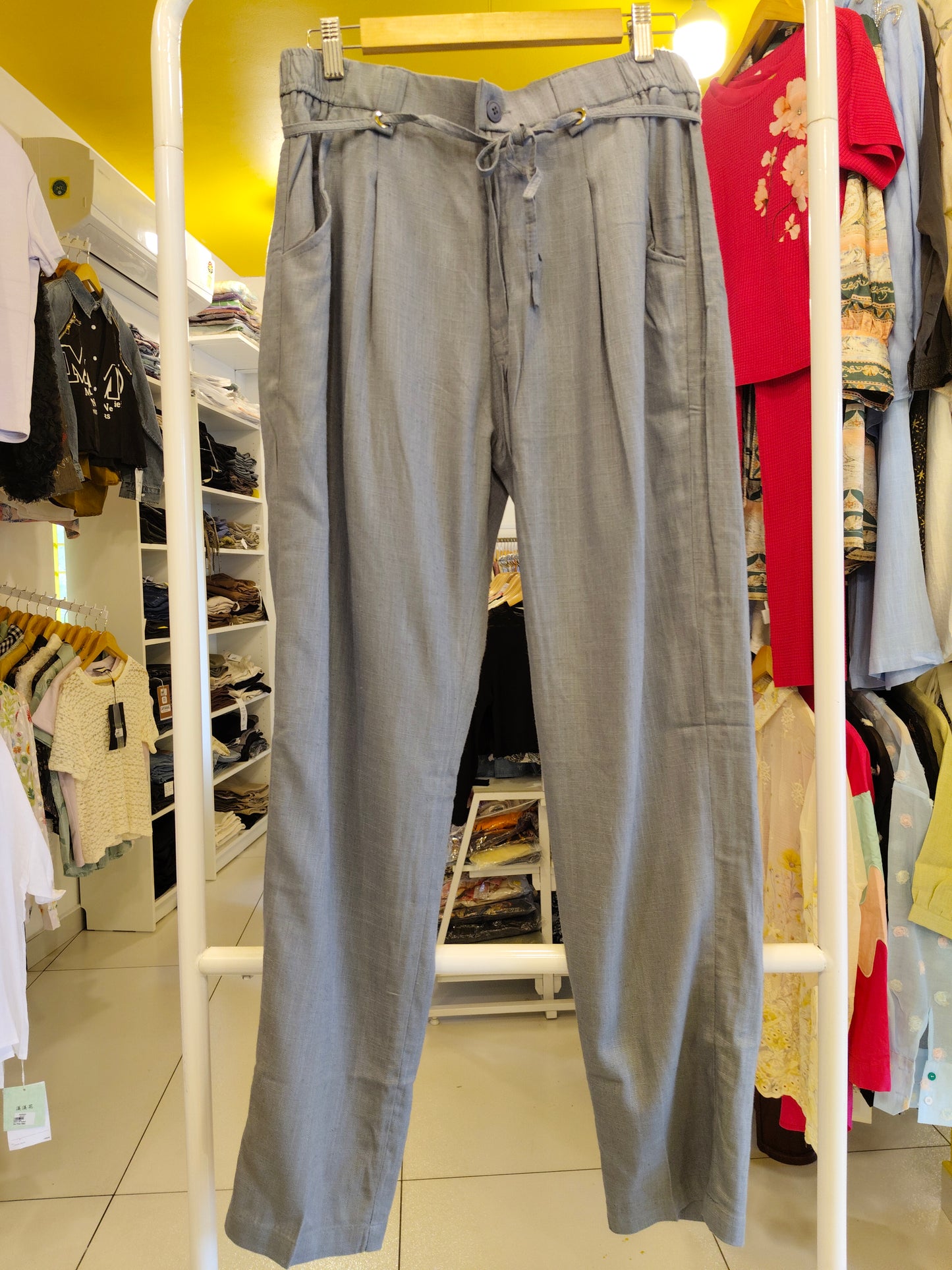 Linen Pant for Men (Size 34)