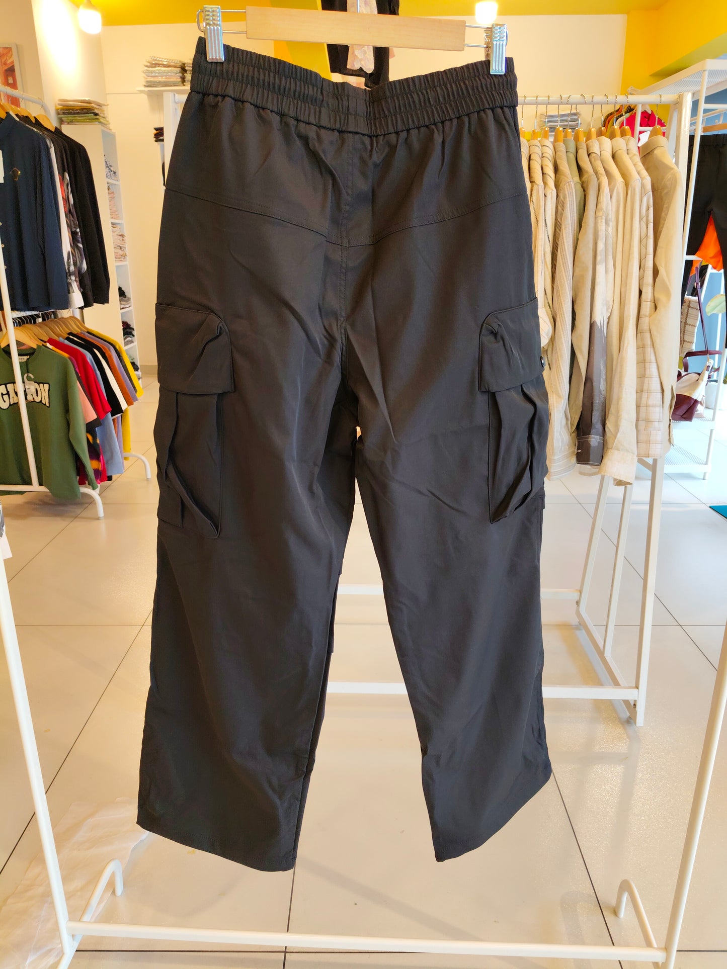 Imported Cargo Parachute Pants For Men (LARGE)