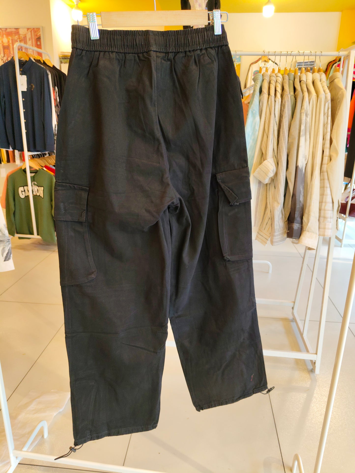 Imported Cargo Parachute Pants For Men (LARGE)