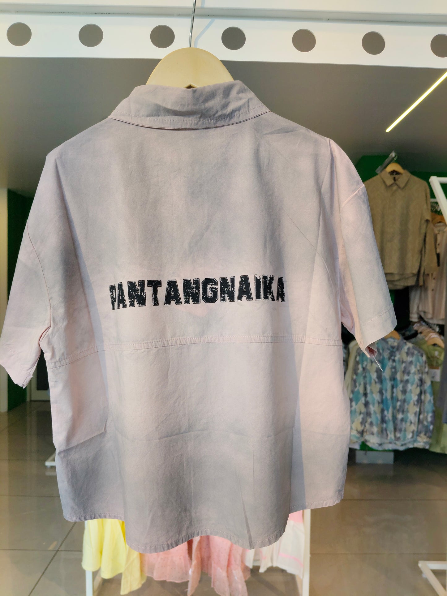 Oversized Drop Shoulder Shirt for Boys (SIZE 110)