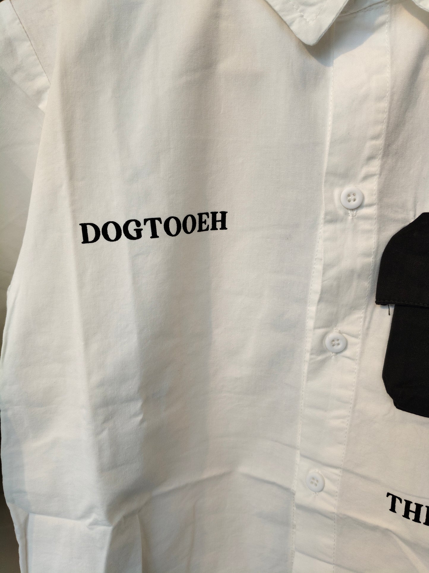 Oversized Drop Shoulder Shirt for Boys (SIZE 120)