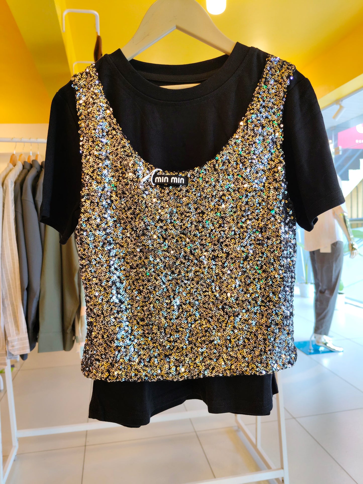 Bedazzled Top for Girls ( Size 120)